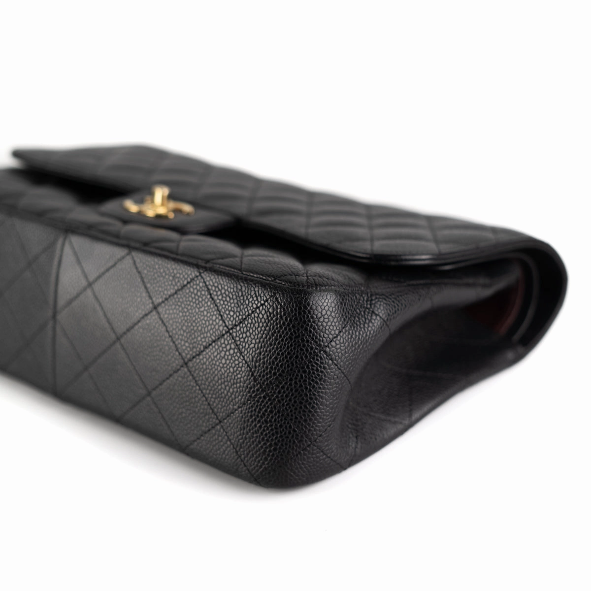 Chanel Classic Jumbo Black Caviar GHW