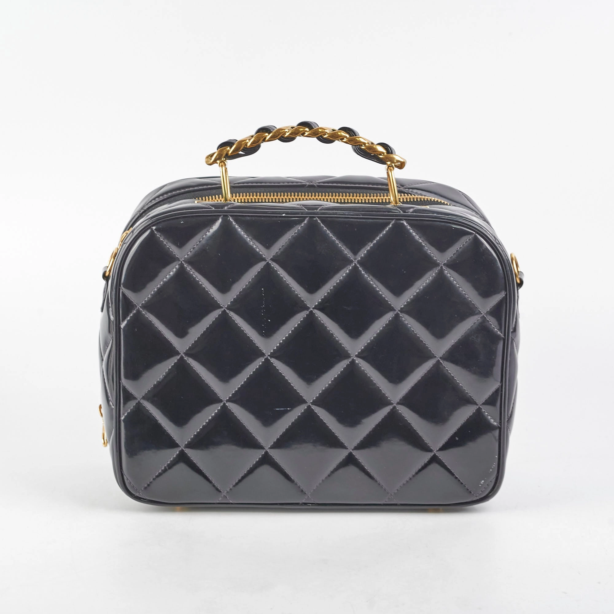 Chanel Cube Vintage Vanity Black