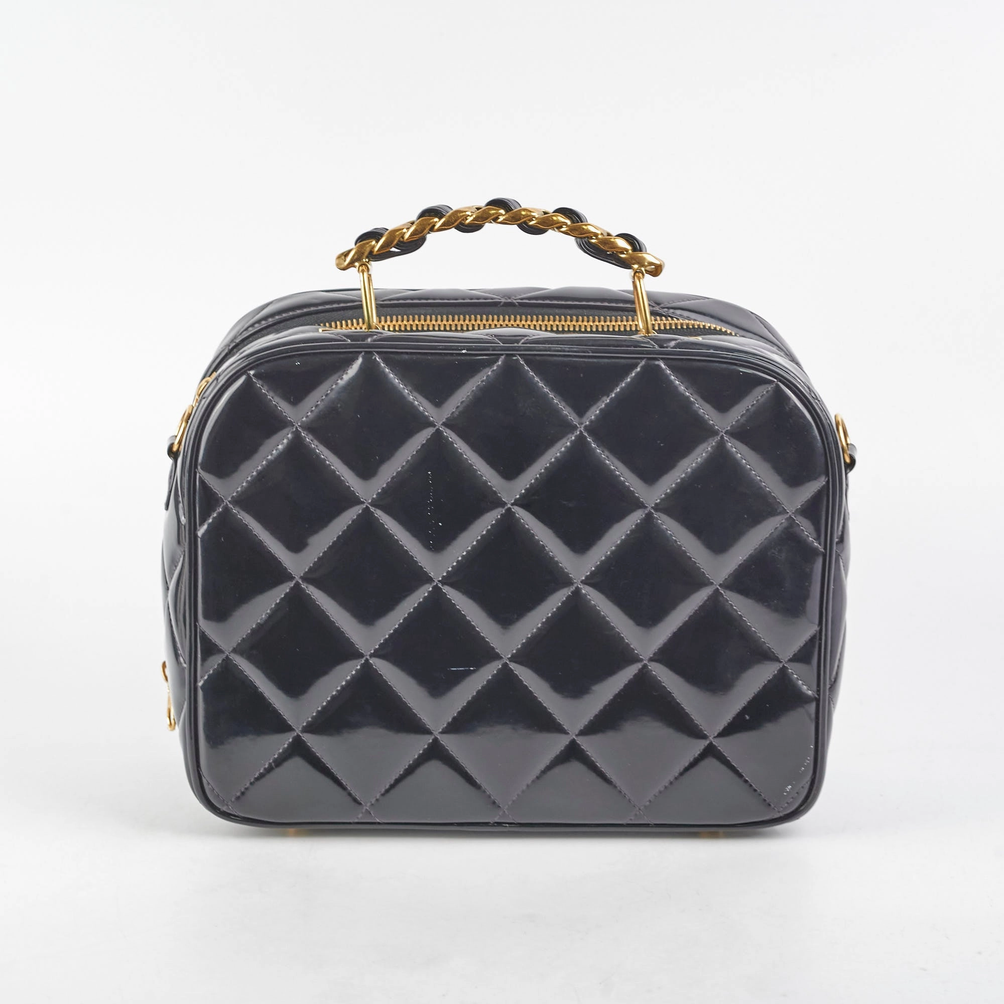 Chanel Cube Vintage Vanity Black
