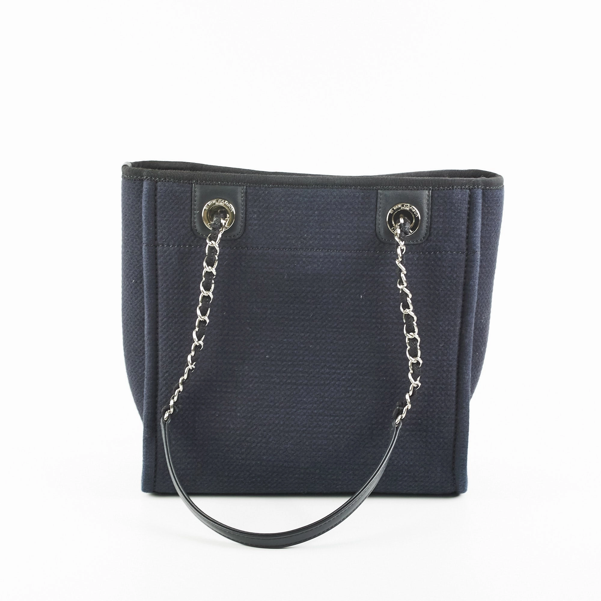 Chanel Deauville Mini Navy (Microchipped)