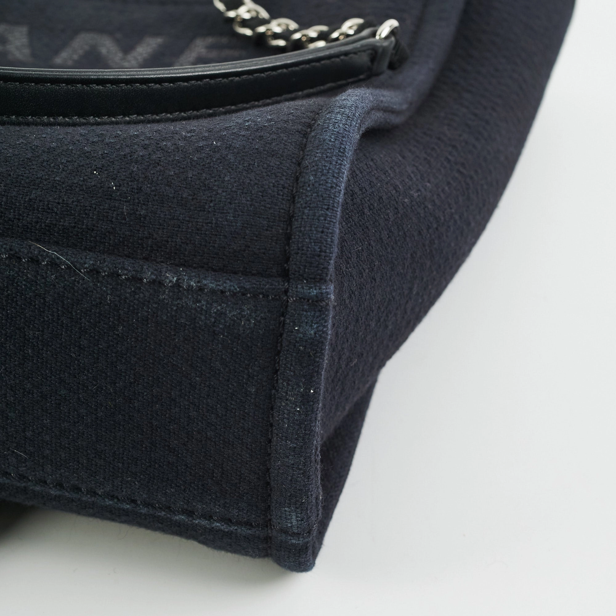 Chanel Deauville Mini Navy (Microchipped)
