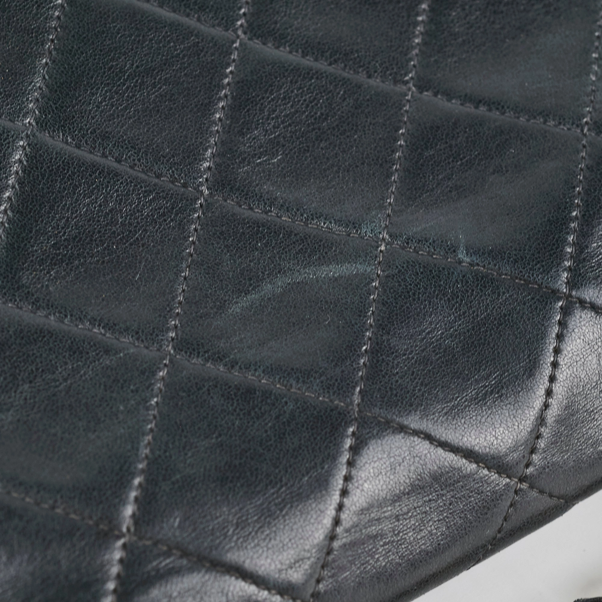 Chanel Diana Lambskin Black Medium