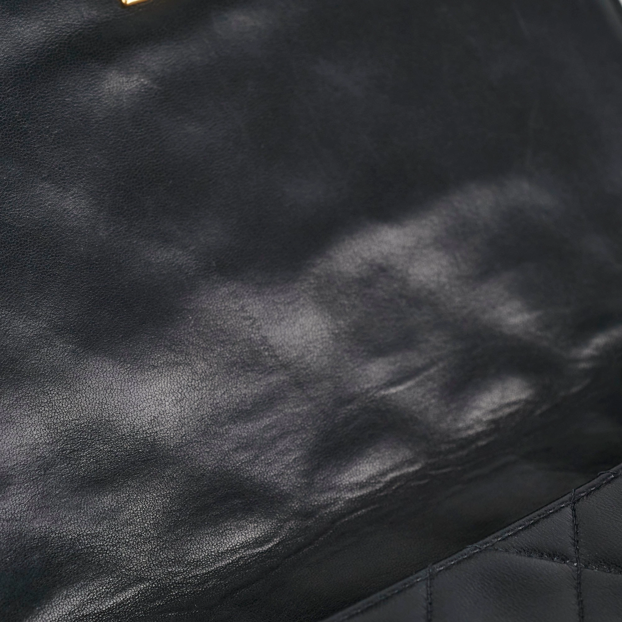 Chanel Diana Lambskin Black Medium