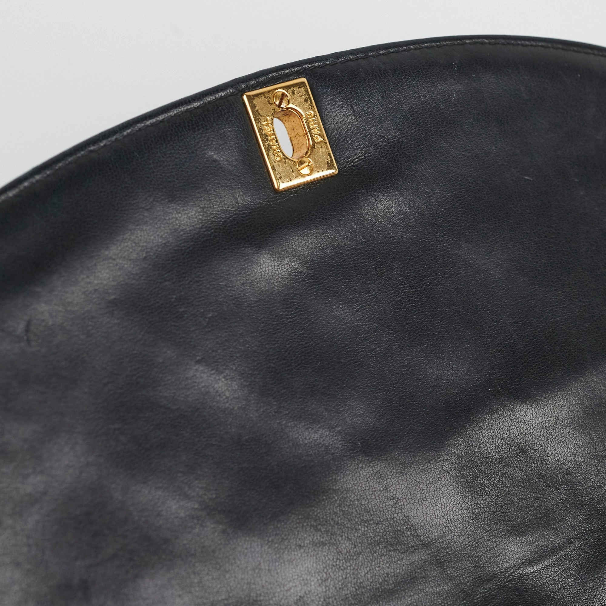 Chanel Diana Lambskin Black Medium