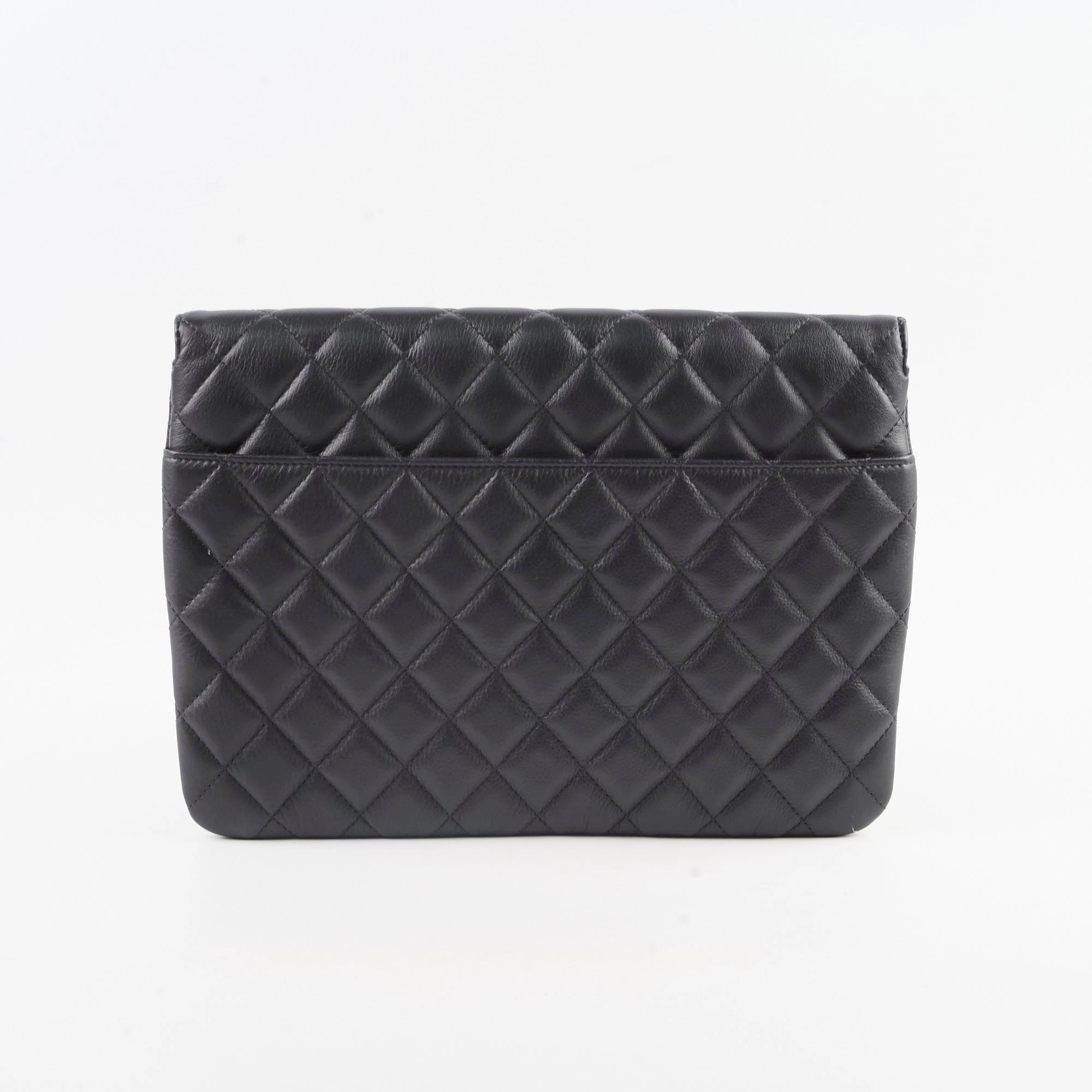 Chanel Enchained Large O-Case Black