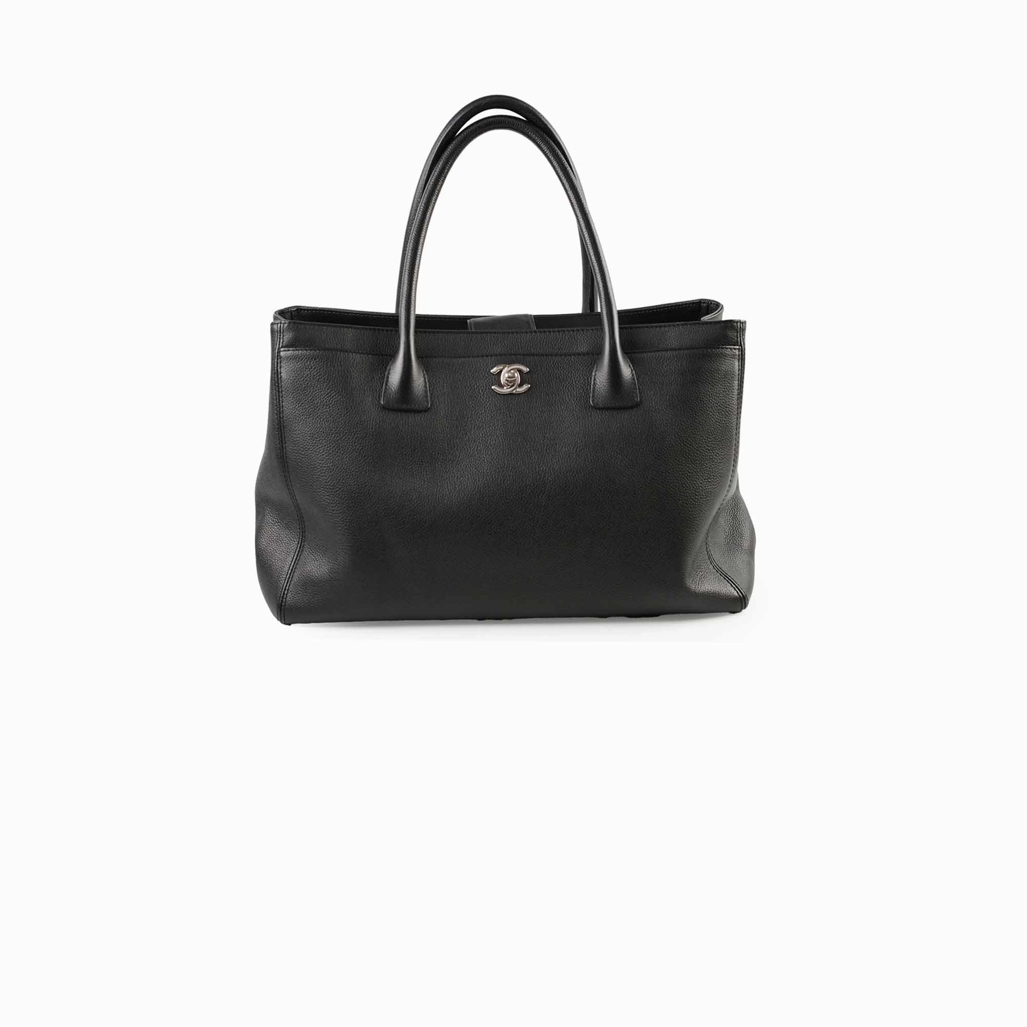 Chanel Executive Cerf Tote Black