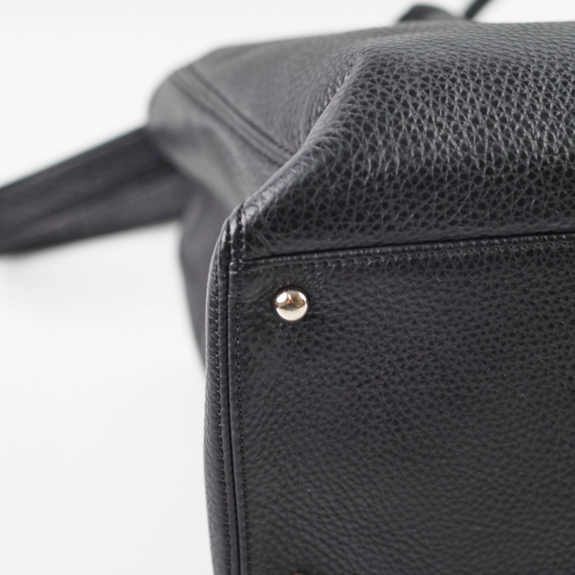 Chanel Executive Cerf Tote Black