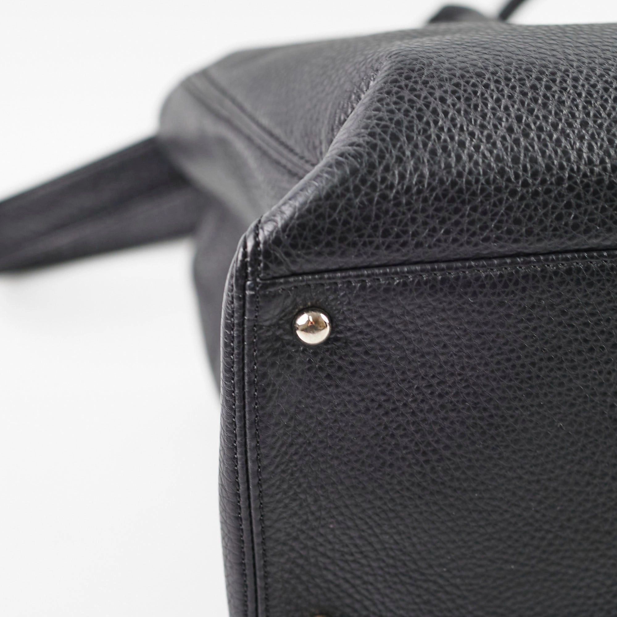 Chanel Executive Cerf Tote Black