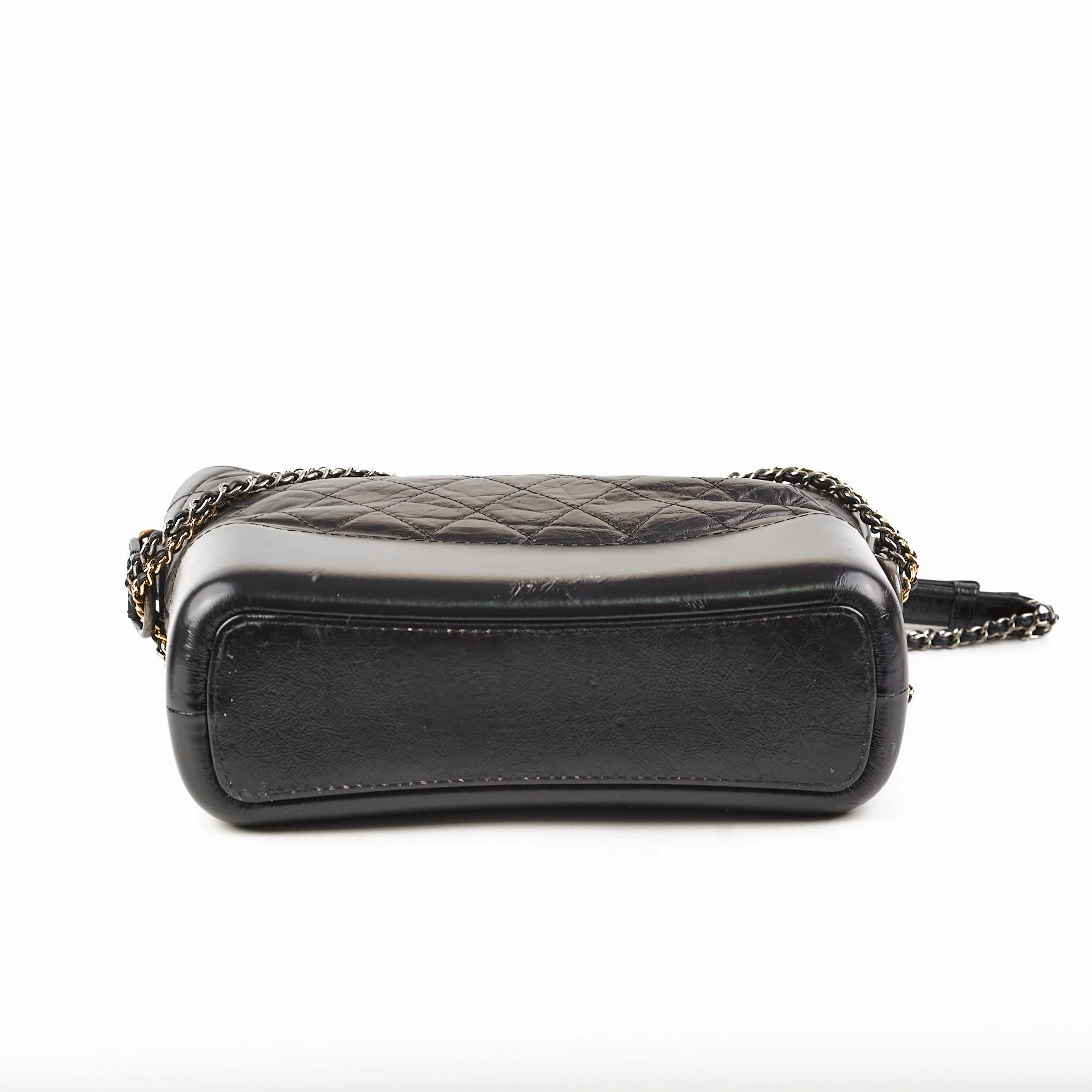 Chanel Gabriel Medium Hobo Calfskin Black
