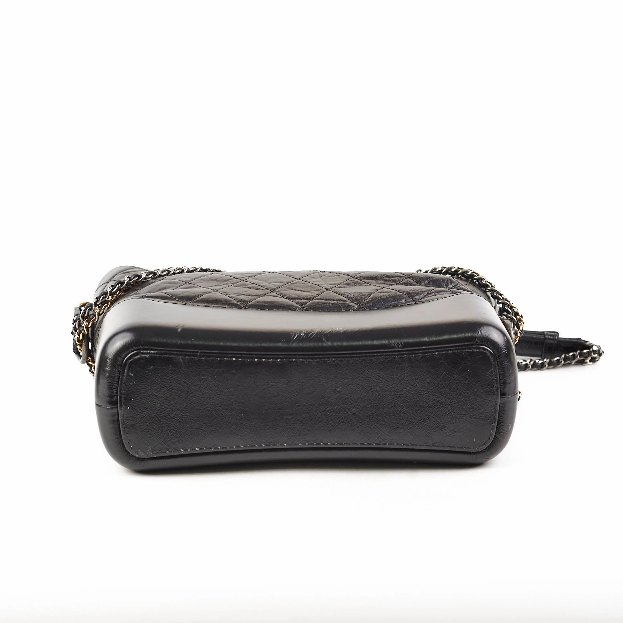 Chanel Gabriel Medium Hobo Calfskin Black