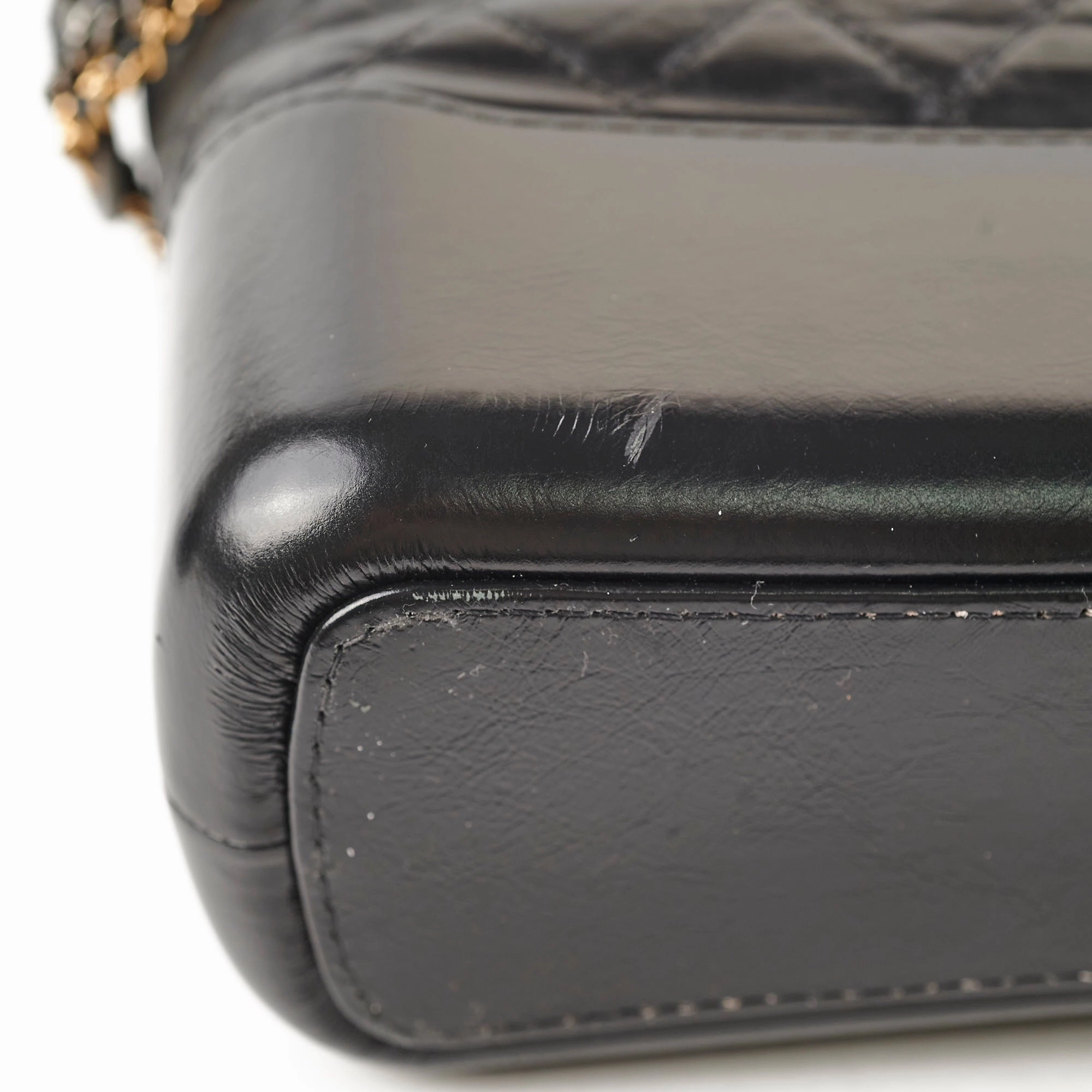 Chanel Gabriel Medium Hobo Calfskin Black