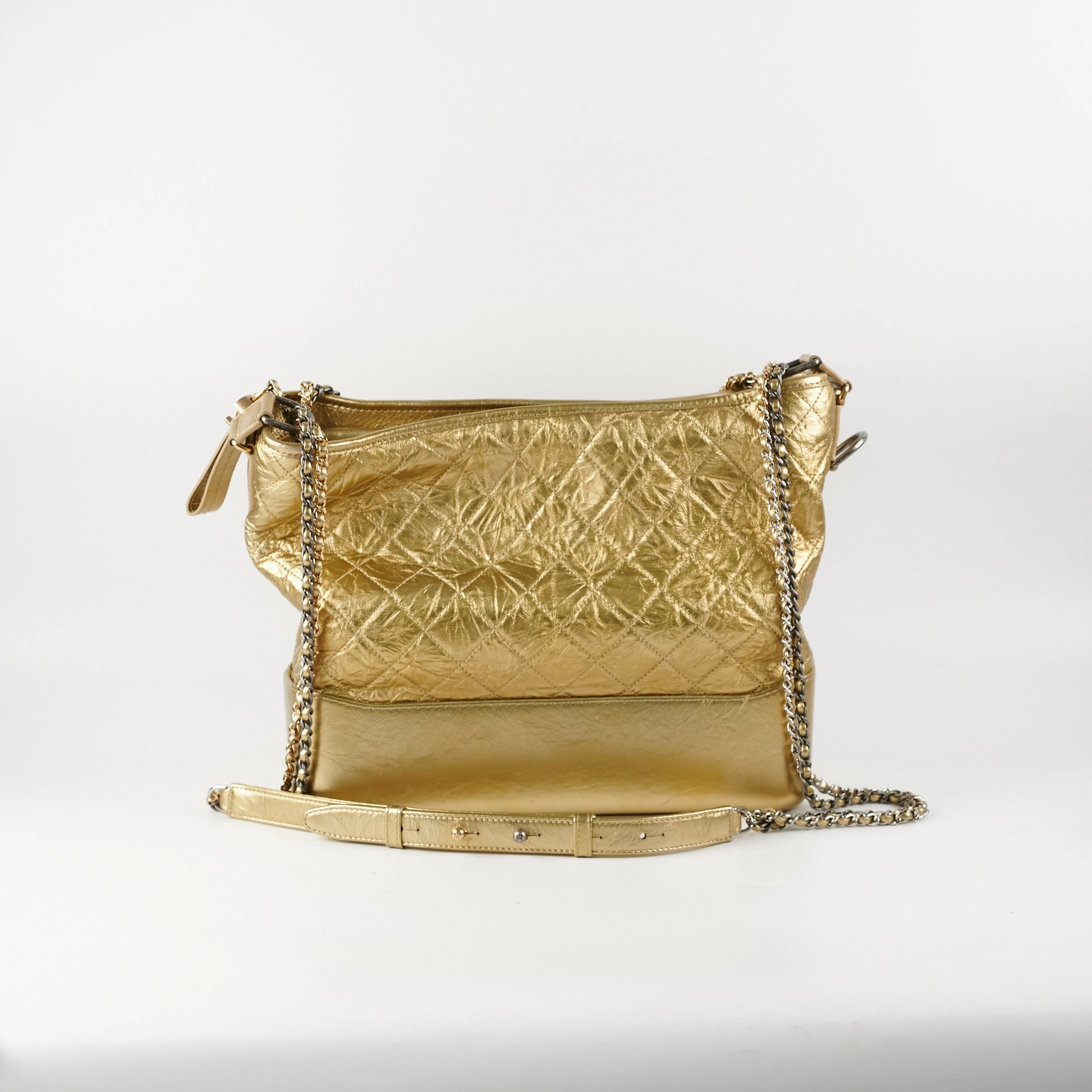 Chanel Gabrielle Hobo Large Gold