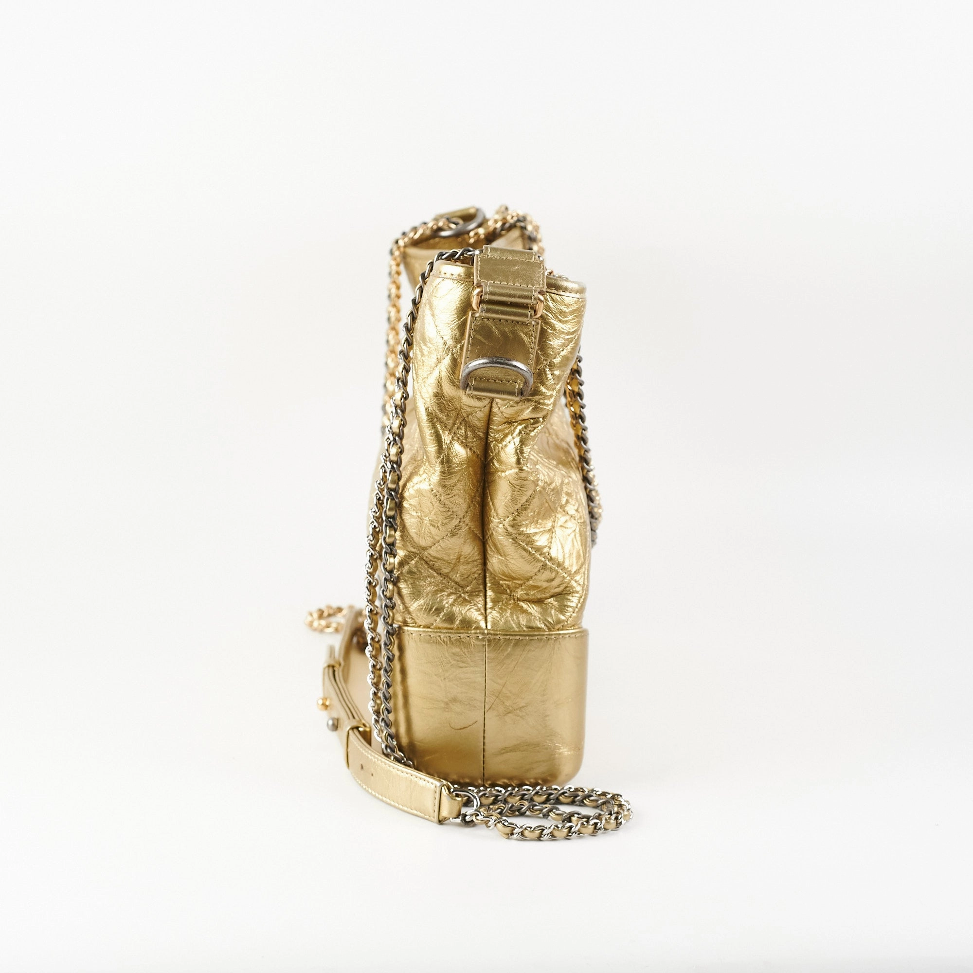 Chanel Gabrielle Hobo Large Gold