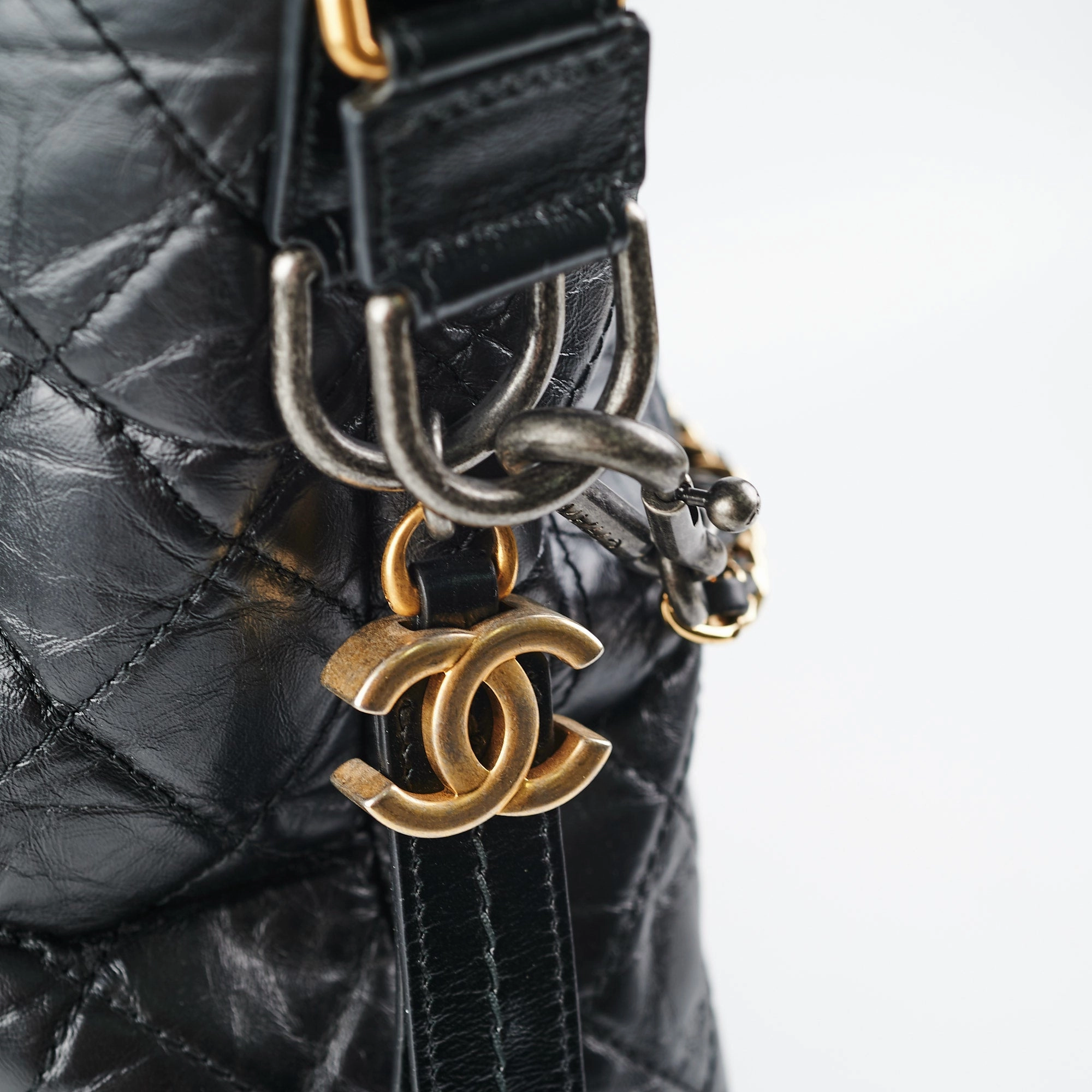 Chanel Gabrielle Top Handle Black