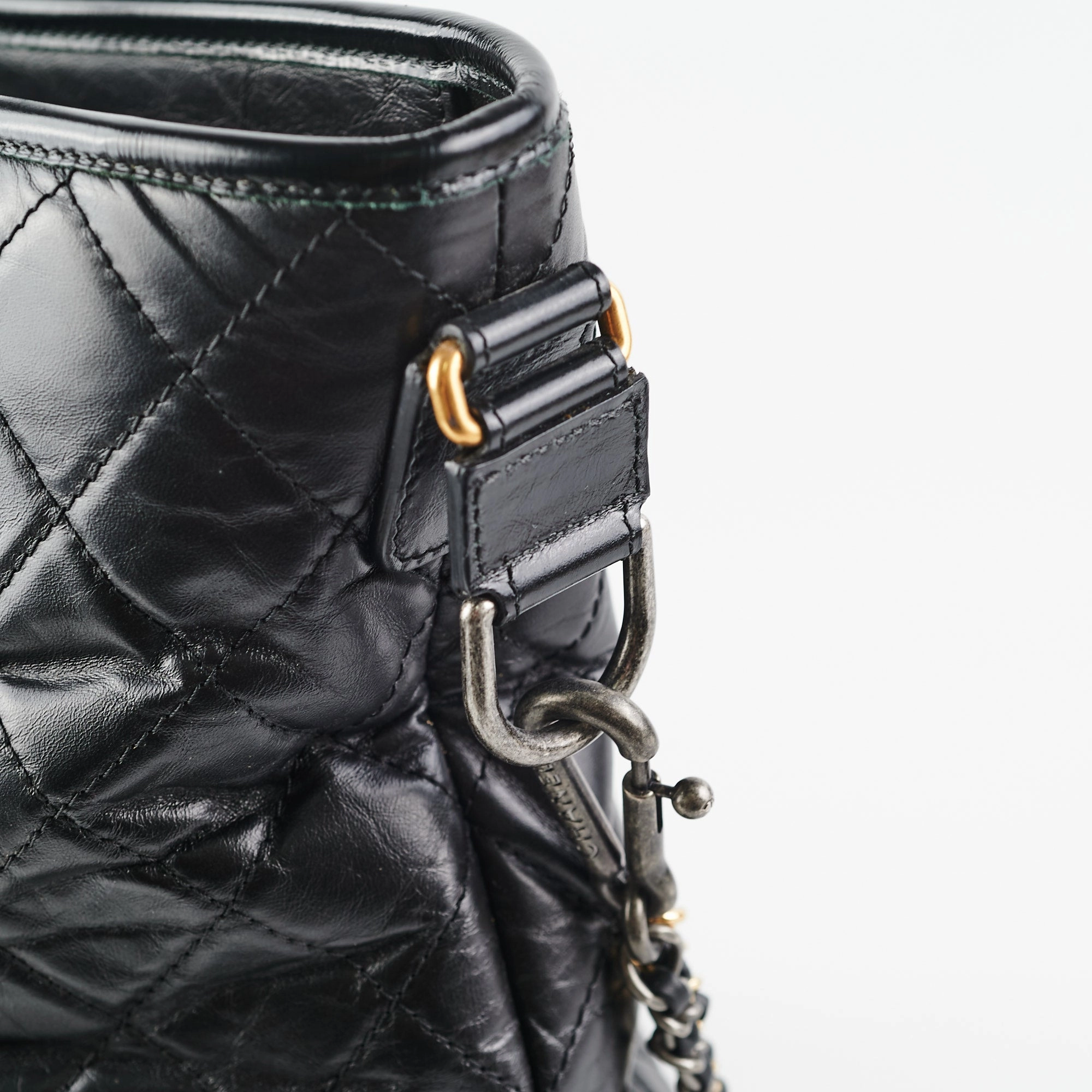 Chanel Gabrielle Top Handle Black