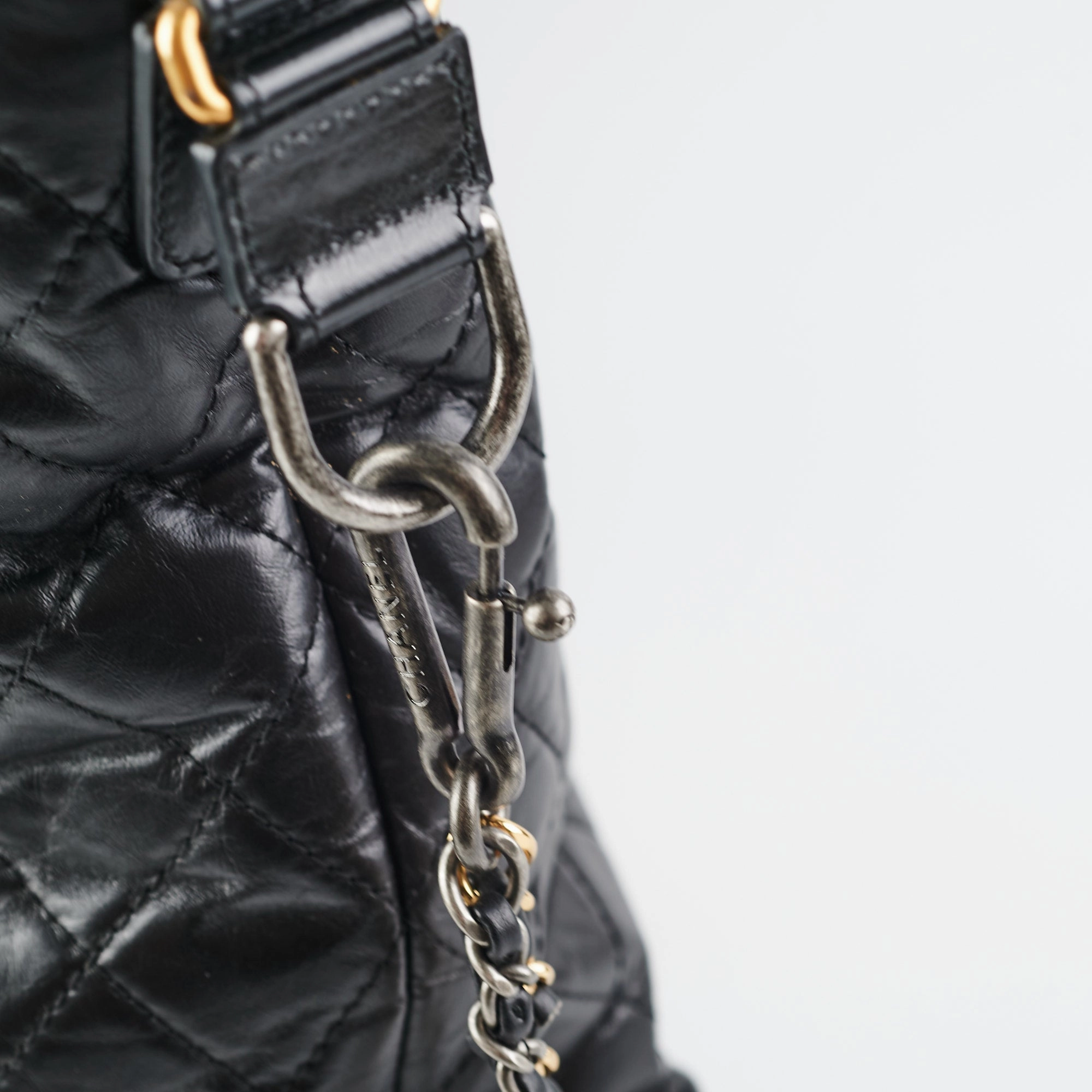 Chanel Gabrielle Top Handle Black