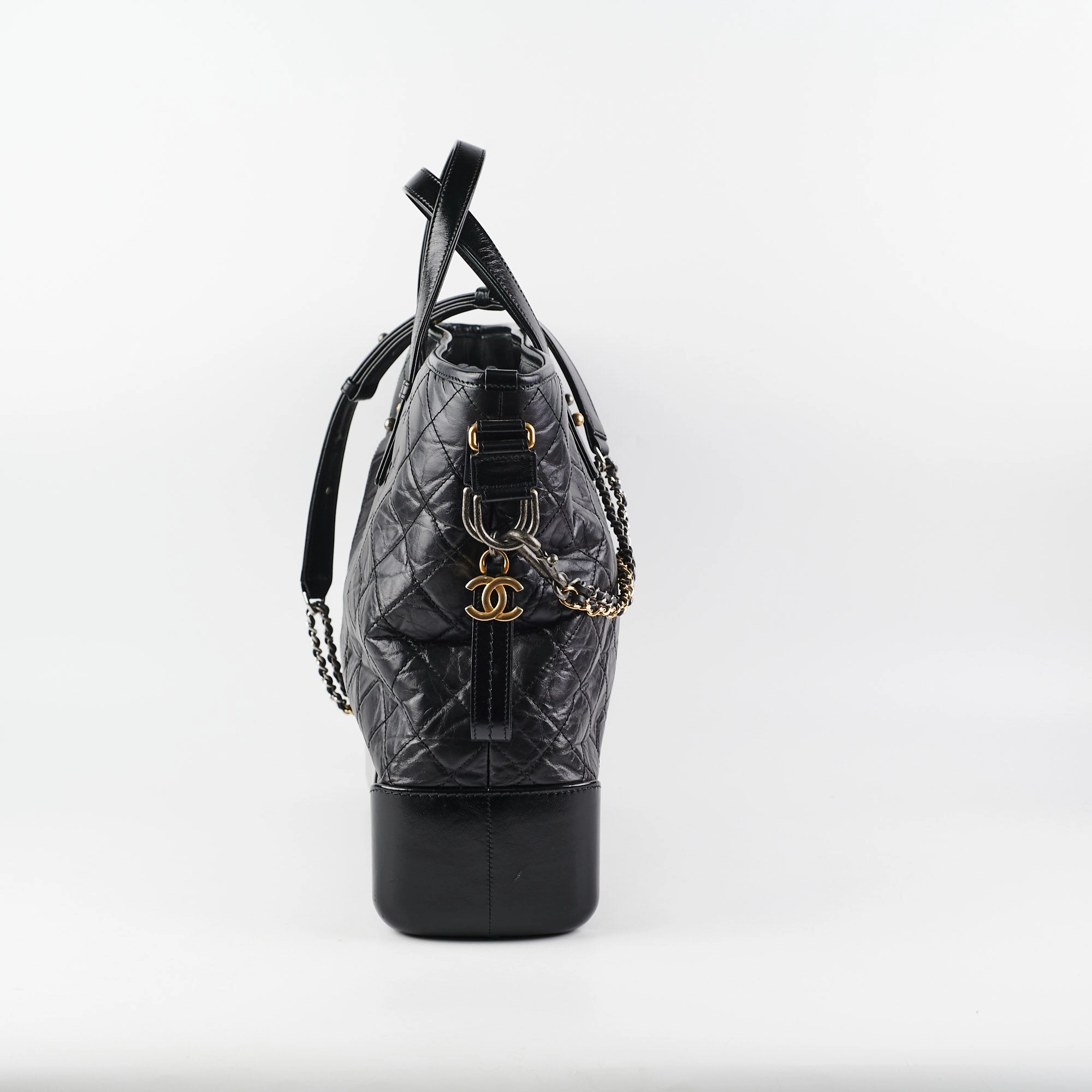 Chanel Gabrielle Top Handle Black
