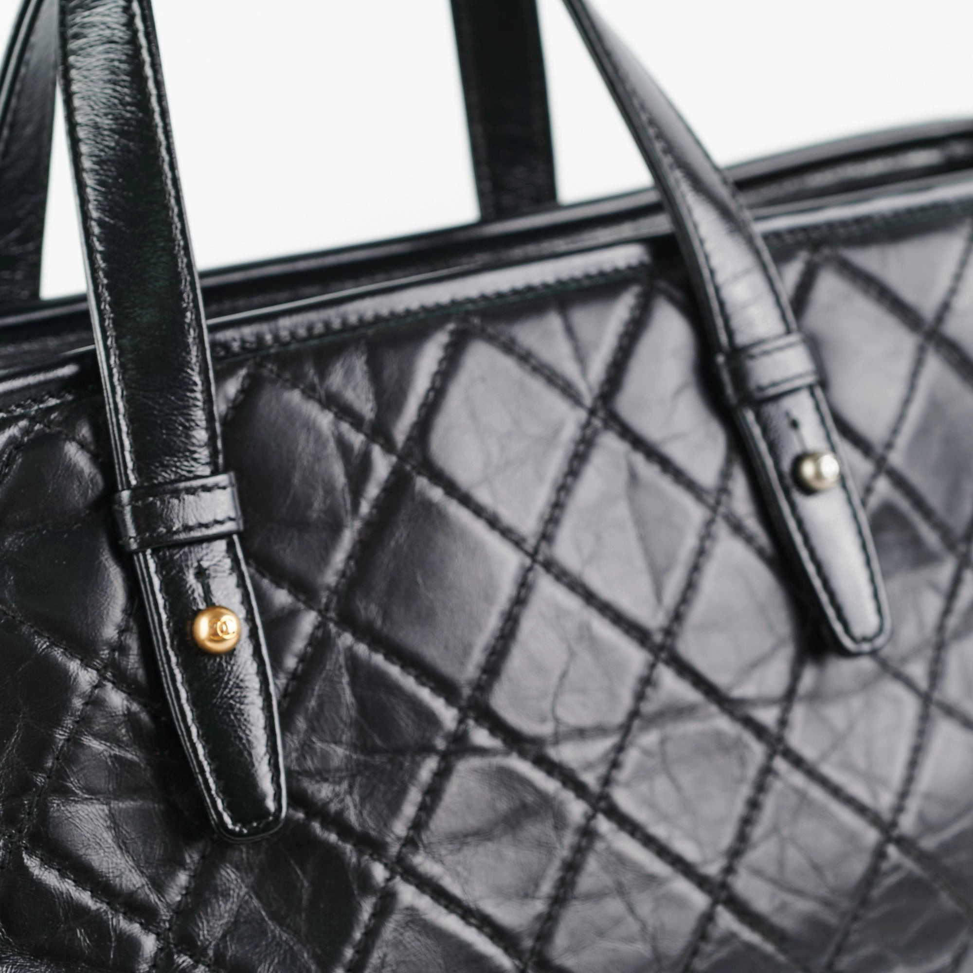 Chanel Gabrielle Top Handle Black