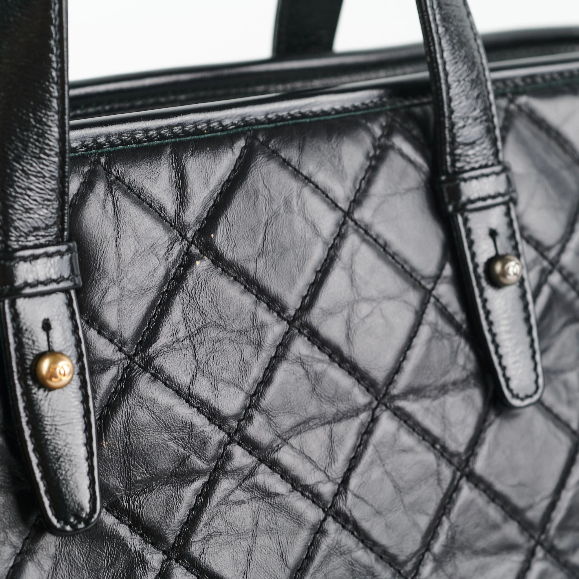 Chanel Gabrielle Top Handle Black