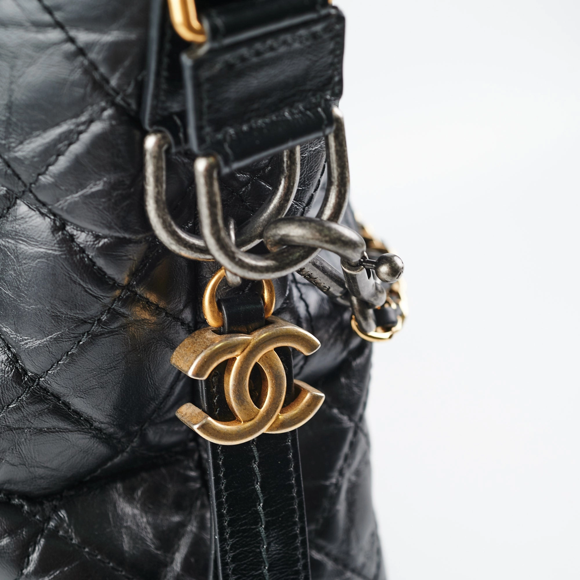 Chanel Gabrielle Top Handle Black