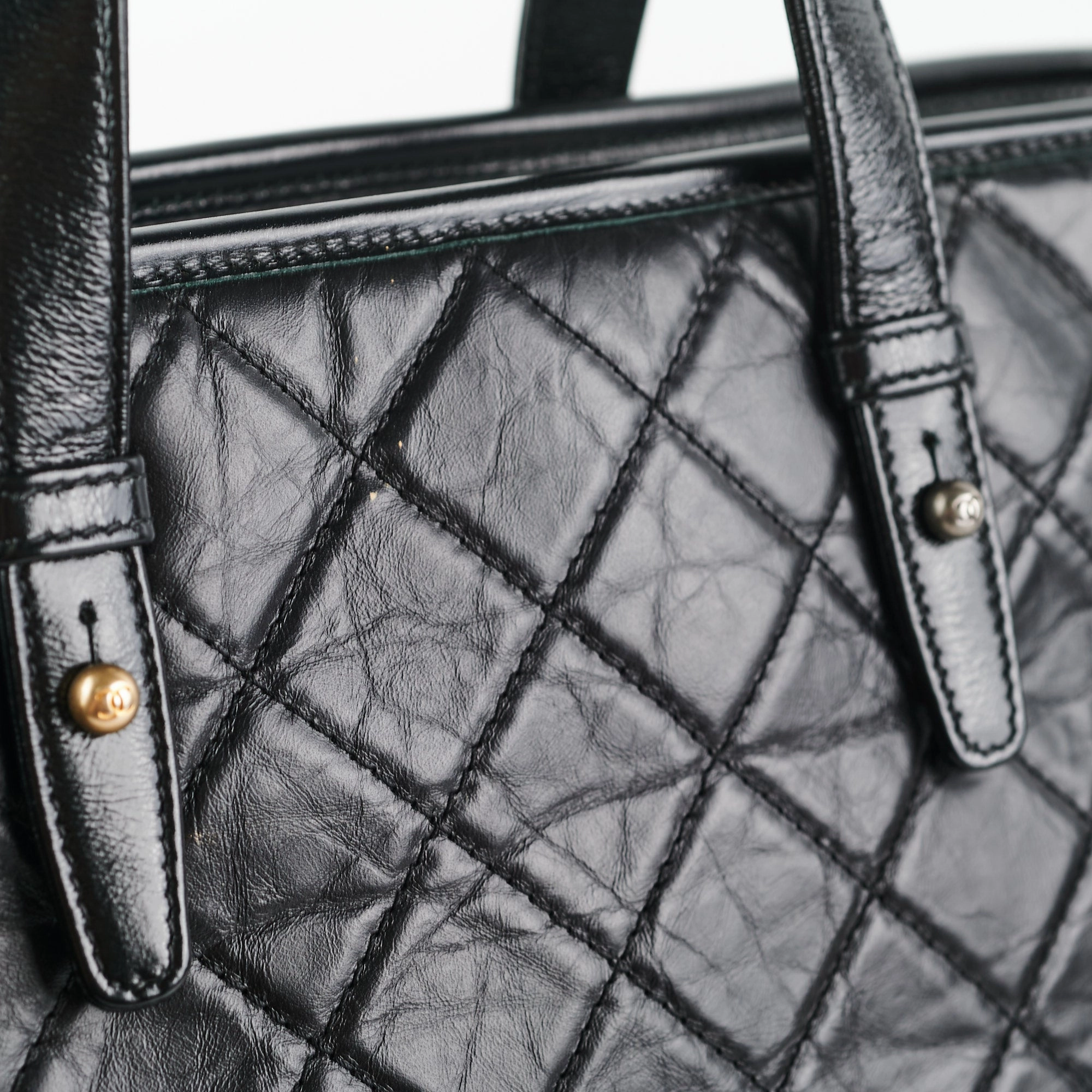 Chanel Gabrielle Top Handle Black
