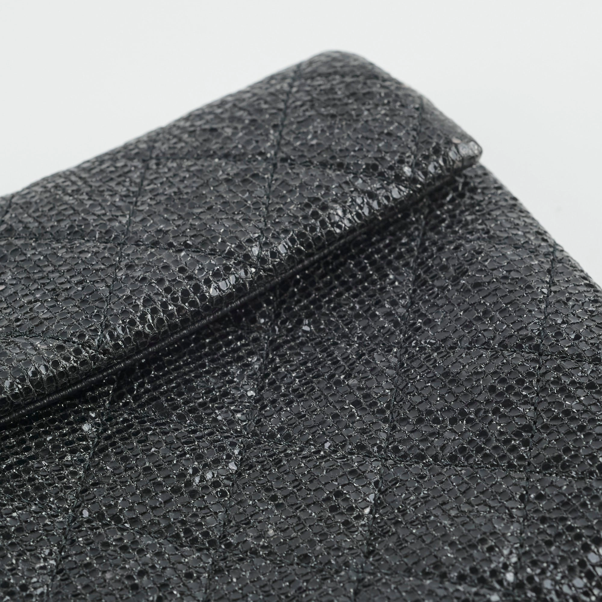 Chanel Glitter Crossbody Bag Black Series 20