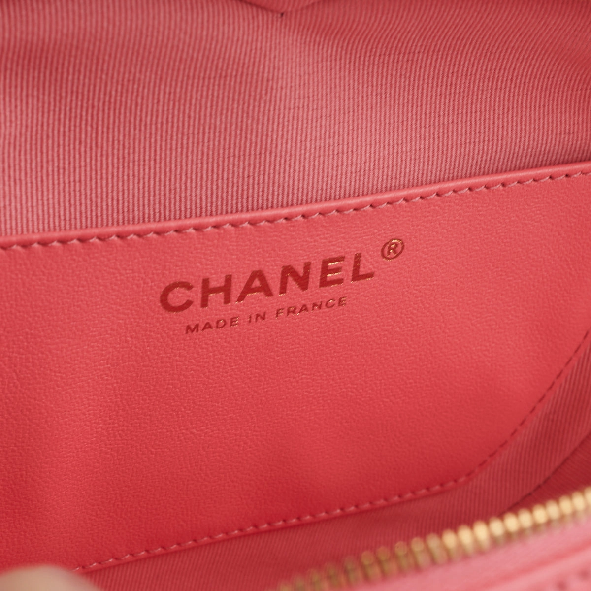Chanel Heart Bag Large Lambskin Pink (Microchipped)