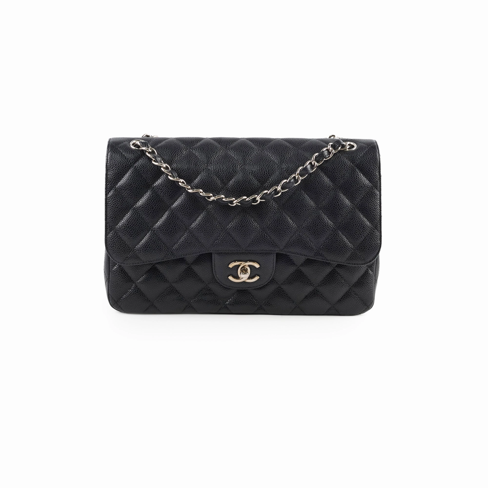 Chanel Jumbo Caviar Black