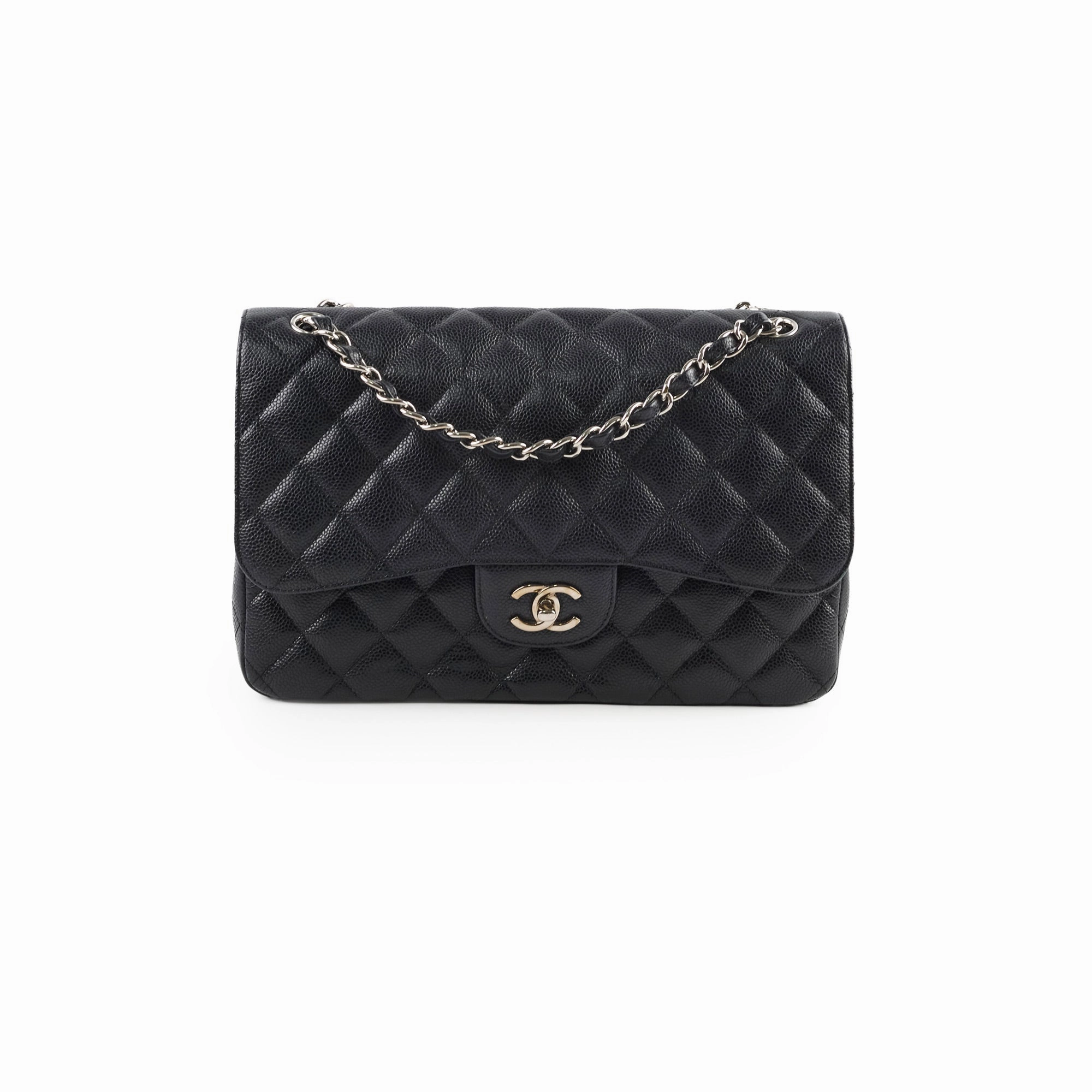 Chanel Jumbo Caviar Black