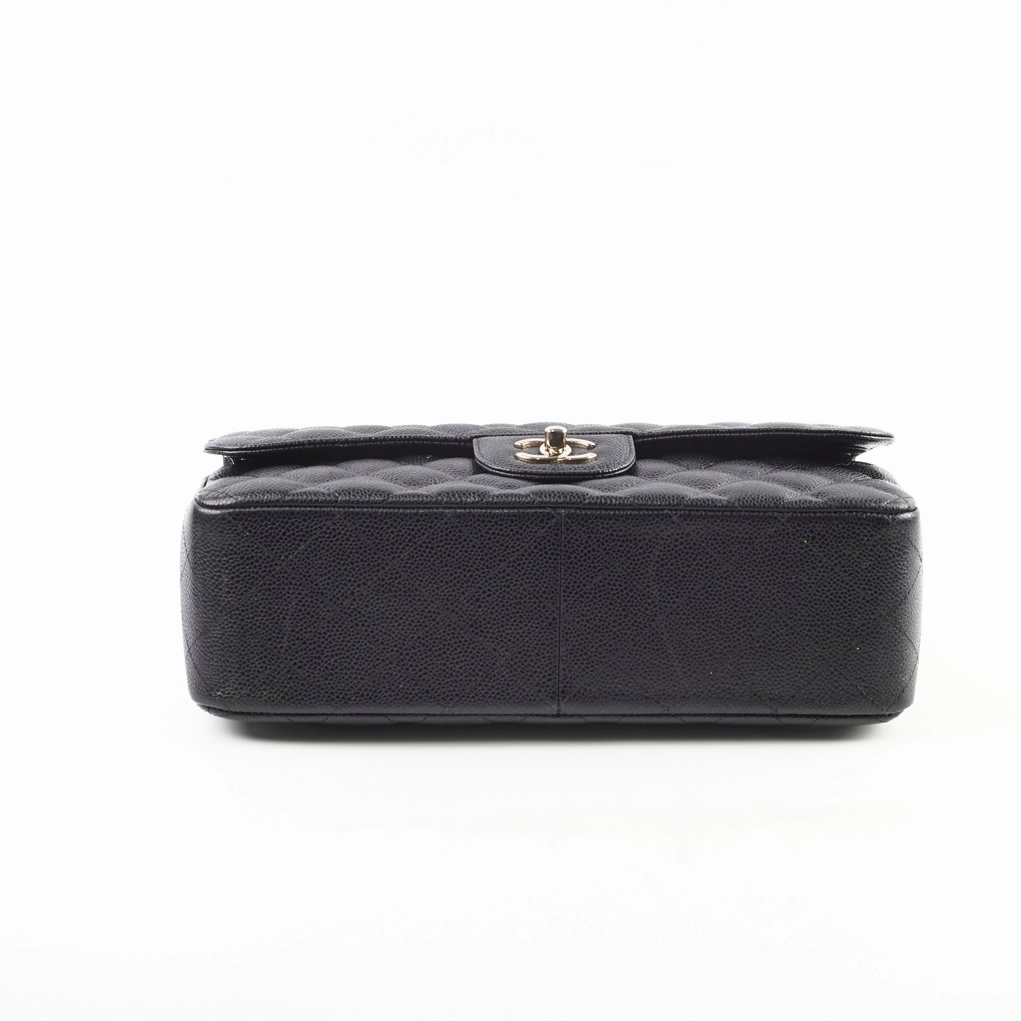 Chanel Jumbo Caviar Black