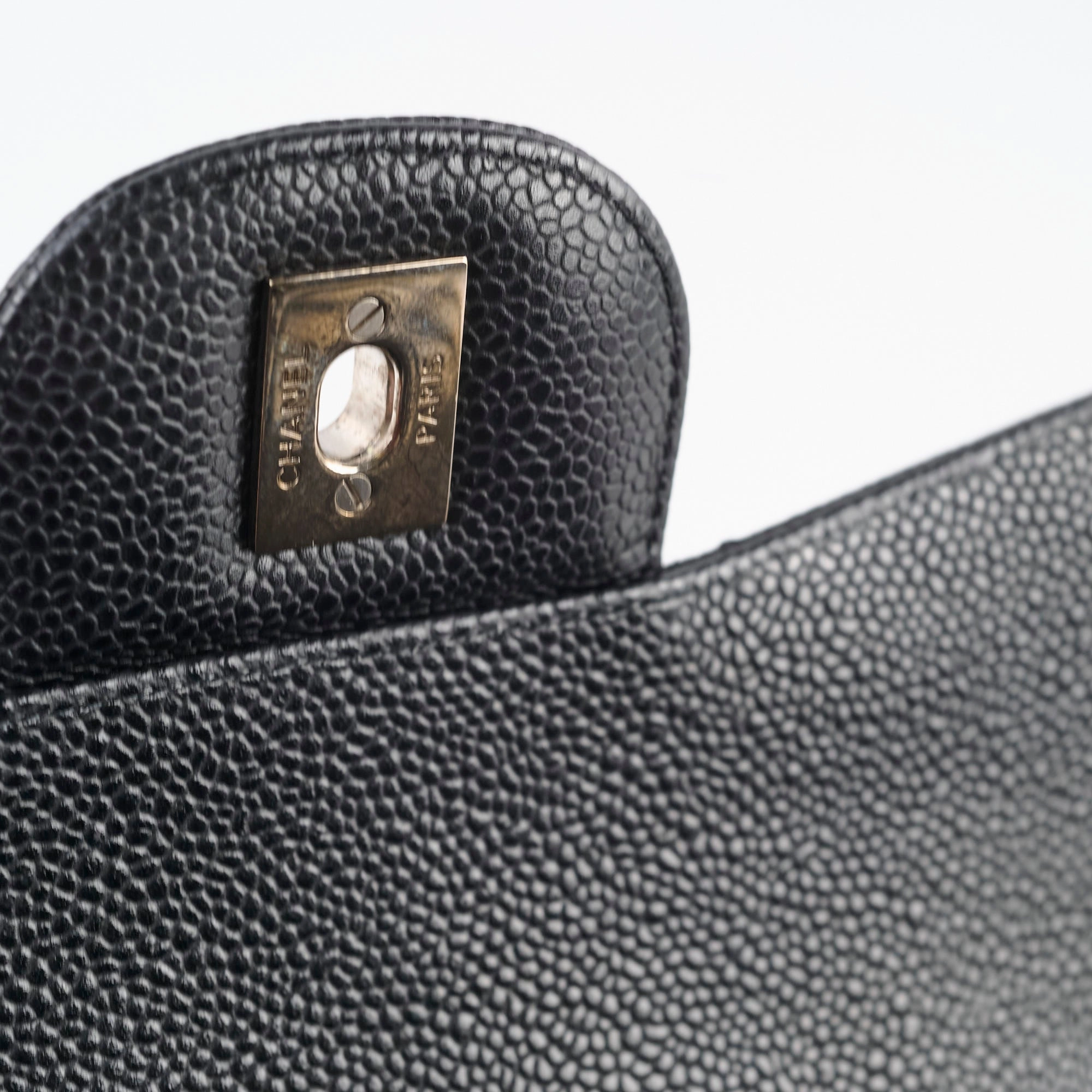 Chanel Jumbo Caviar Black