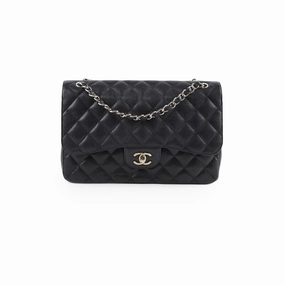 Chanel Jumbo Caviar Black
