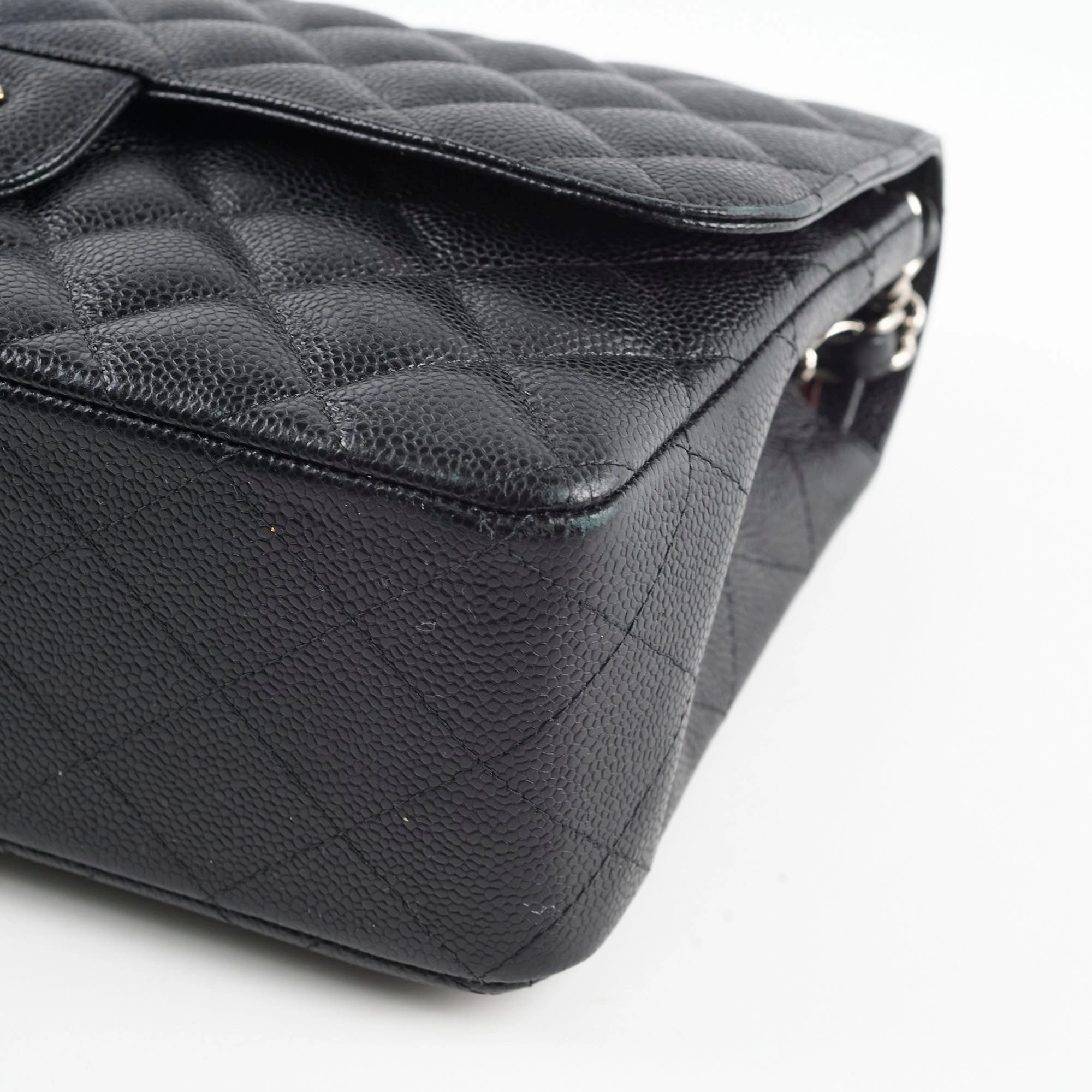 Chanel Jumbo Caviar Black