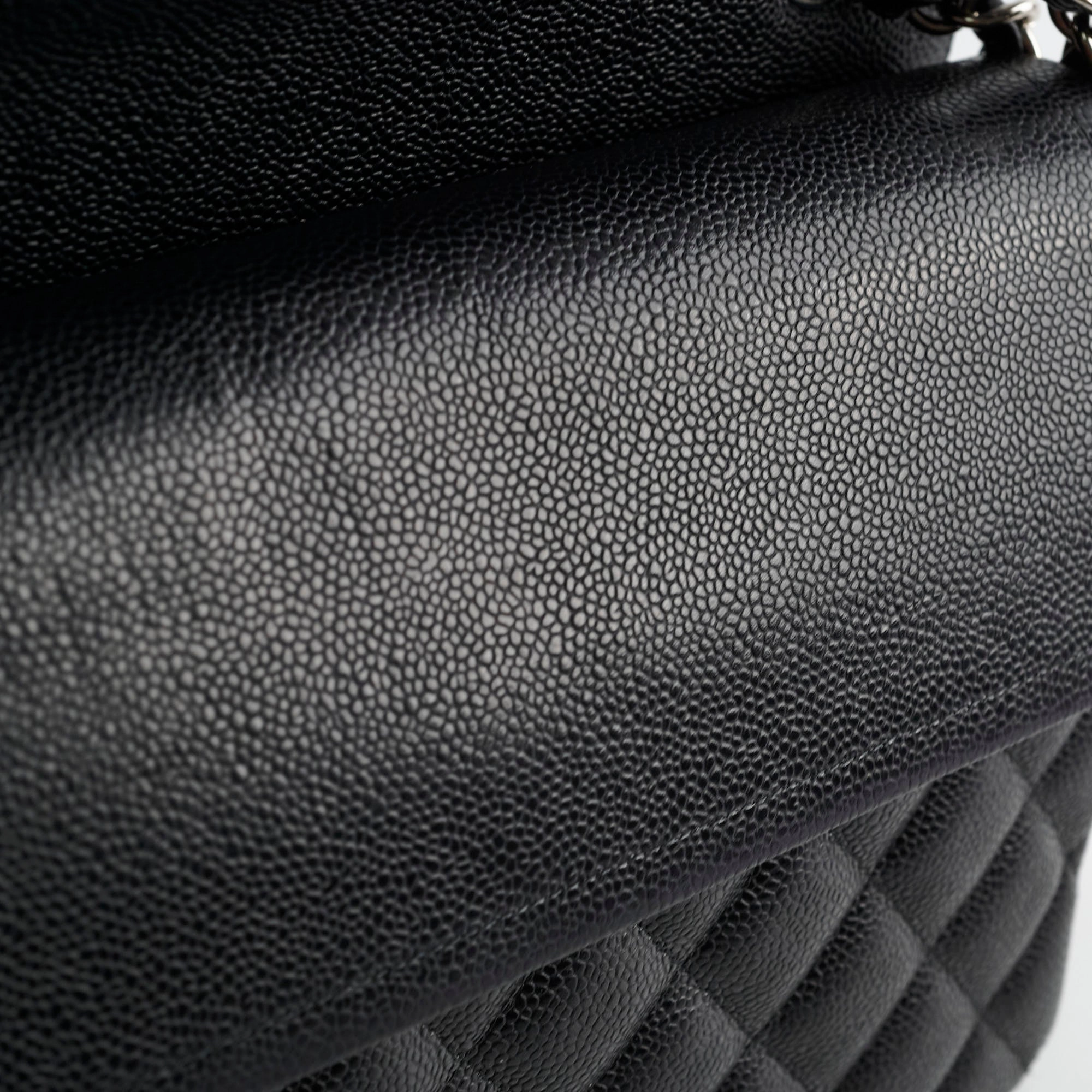 Chanel Jumbo Caviar Black