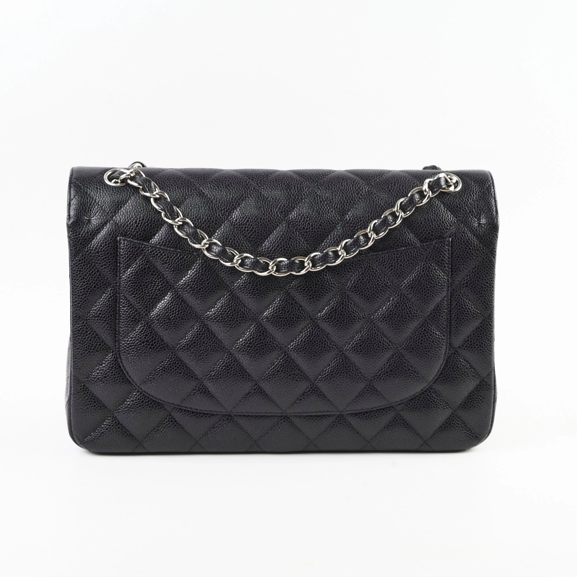 Chanel Jumbo Caviar Black