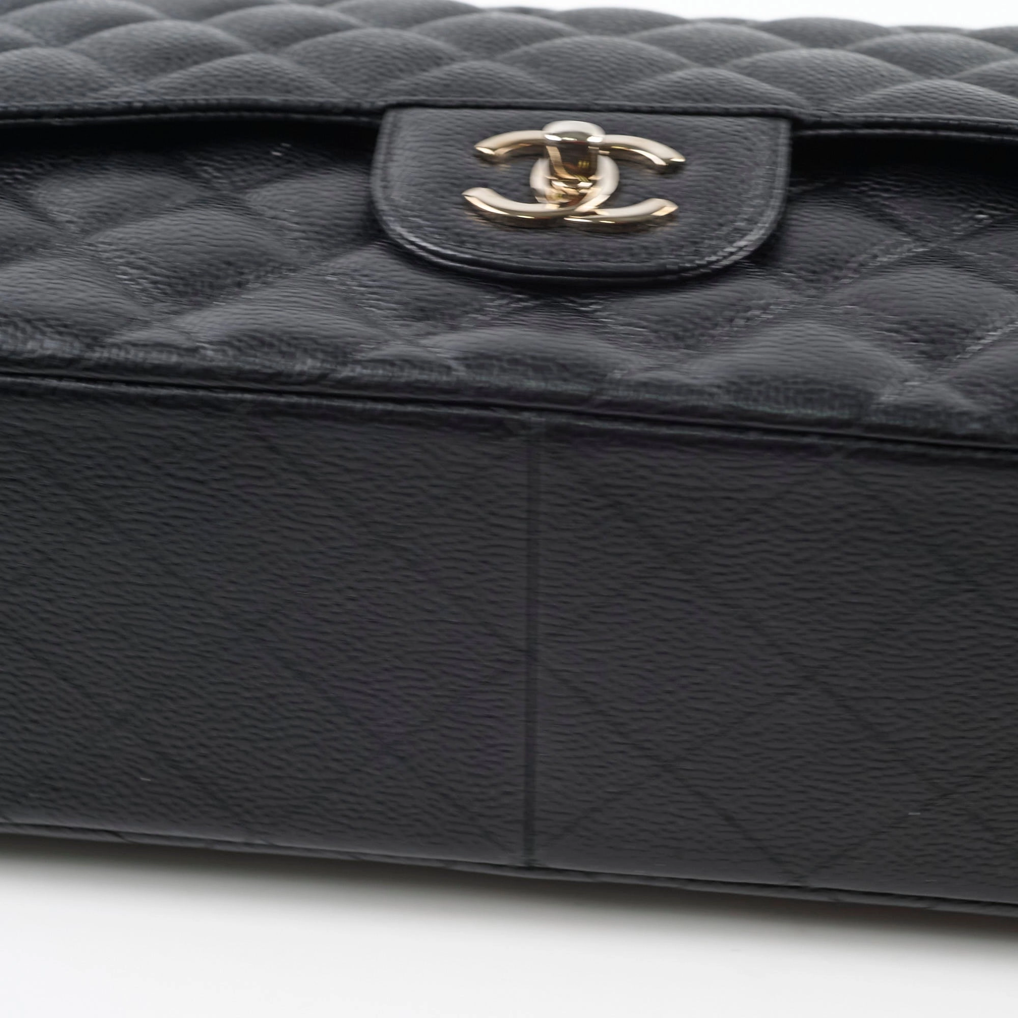 Chanel Jumbo Caviar Black