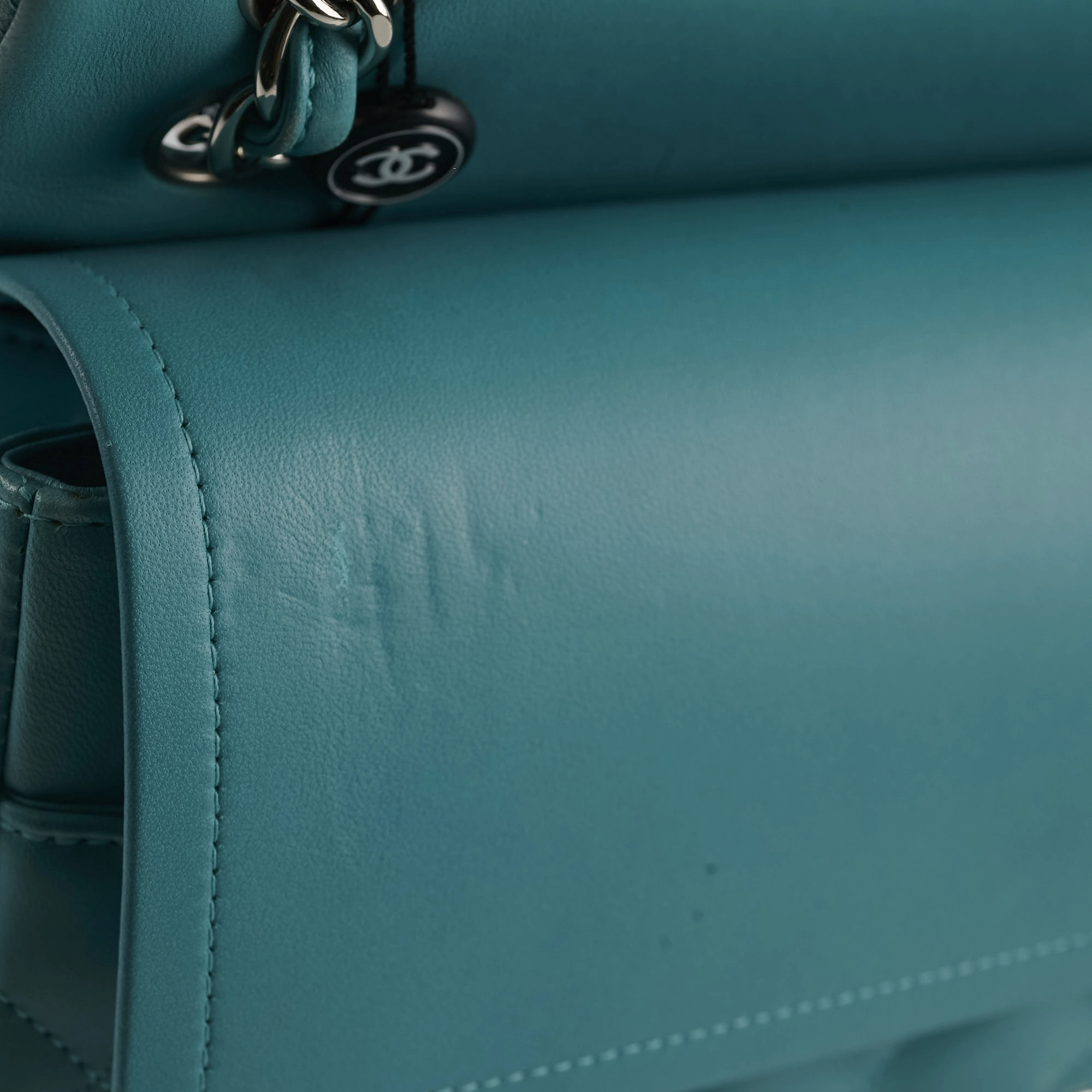 Chanel Jumbo Double Flap Lambskin Blue