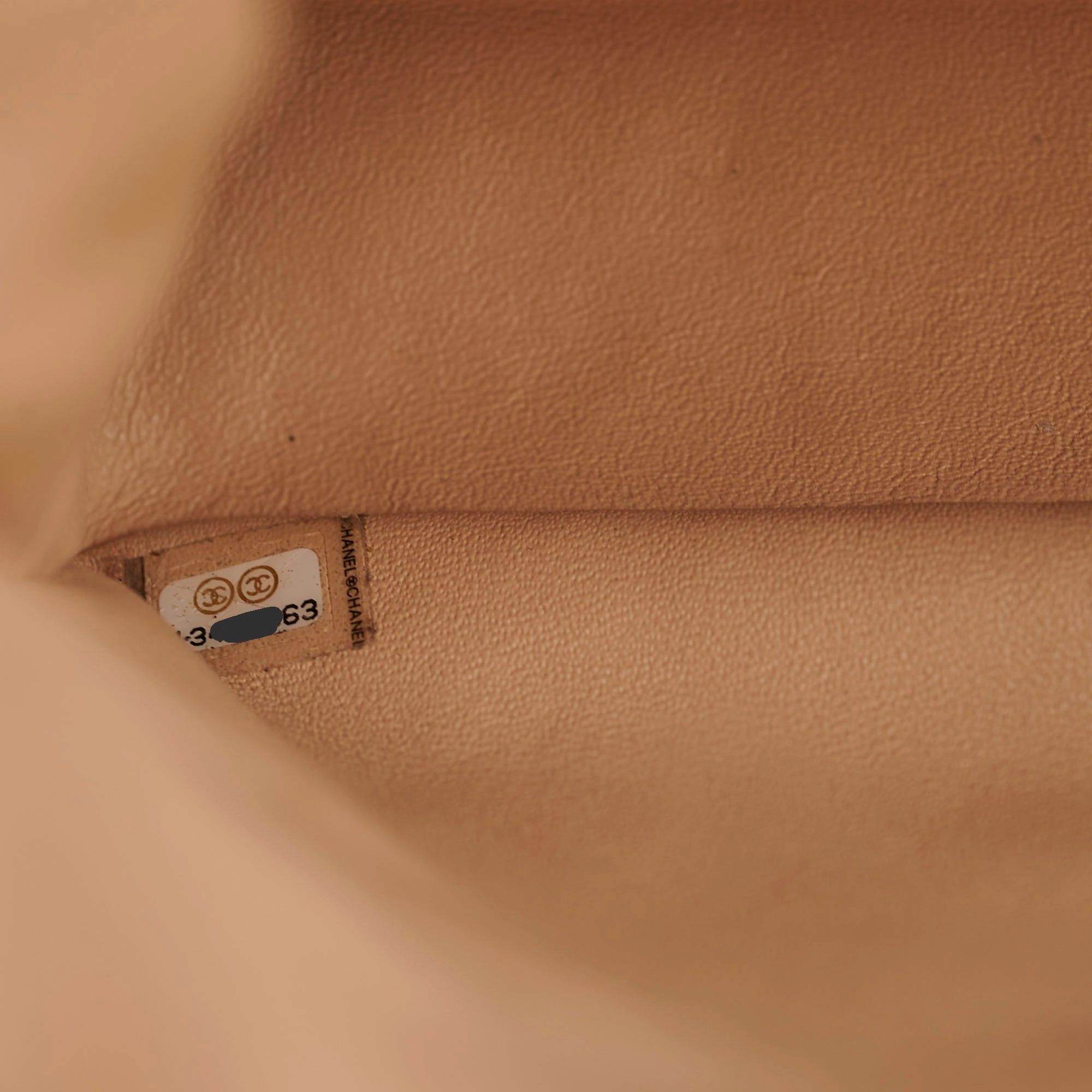 Chanel Jumbo Single Flap Caviar Beige - Series 13