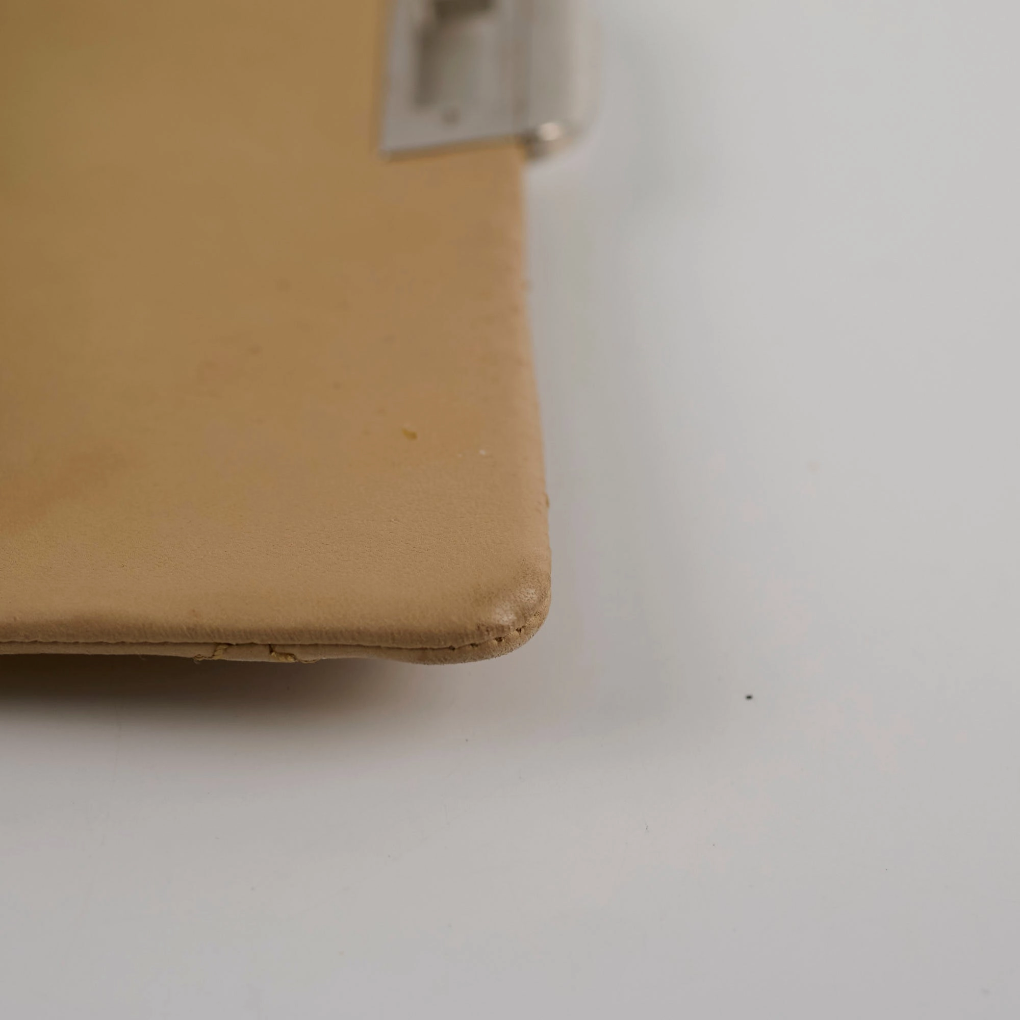 Chanel Lambskin Flap Bag Beige