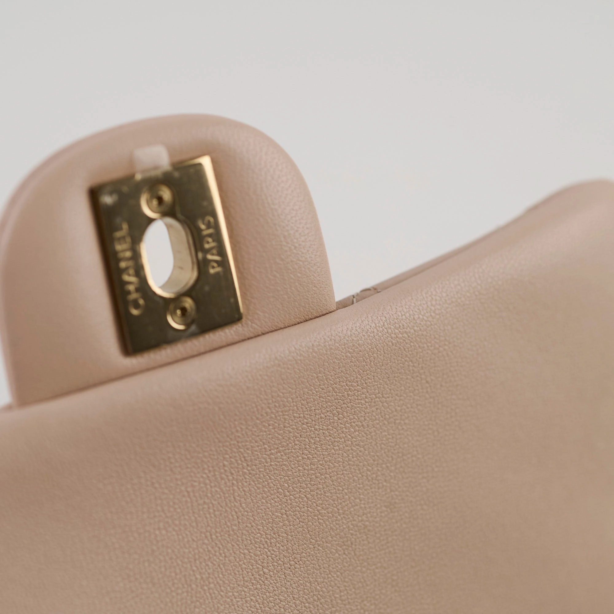 Chanel Lambskin New 2024 Extra Mini Nude - Microchip