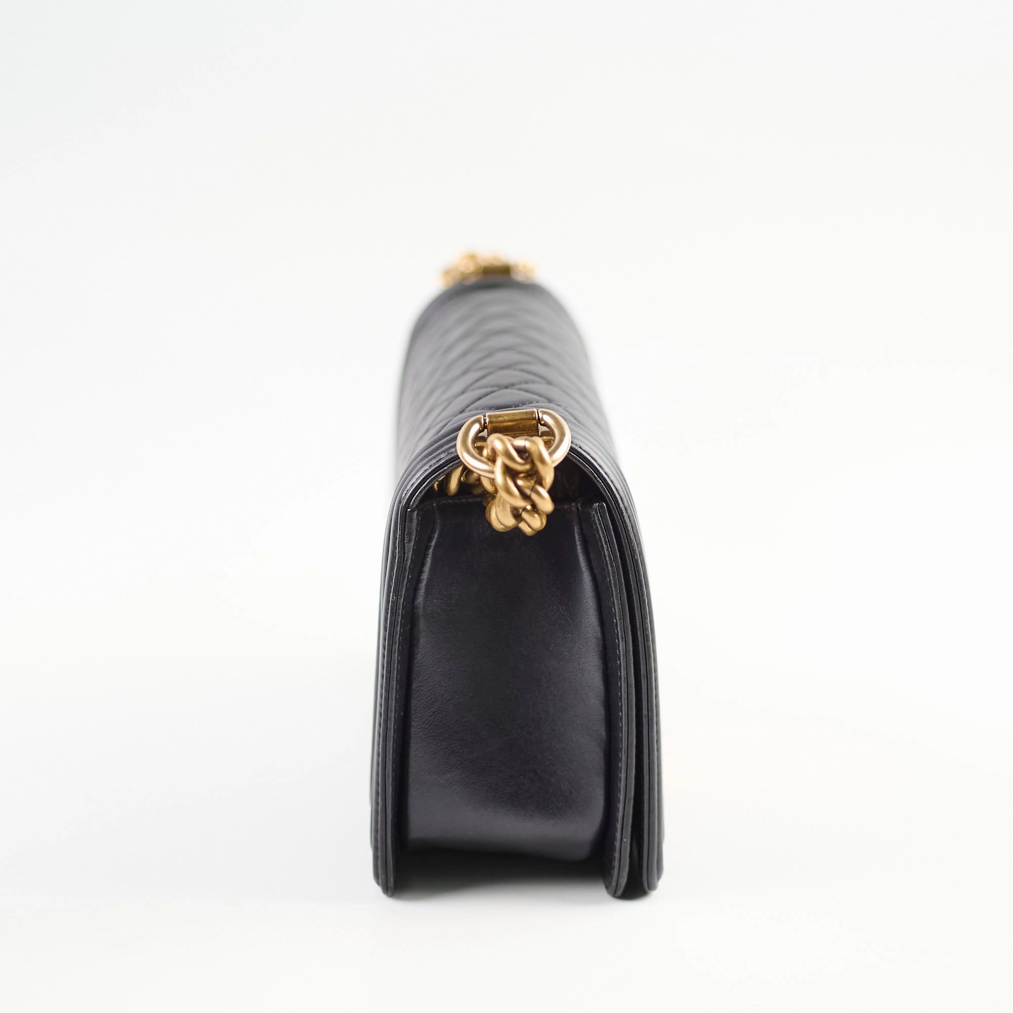 Chanel Lambskin Old Medium Boy