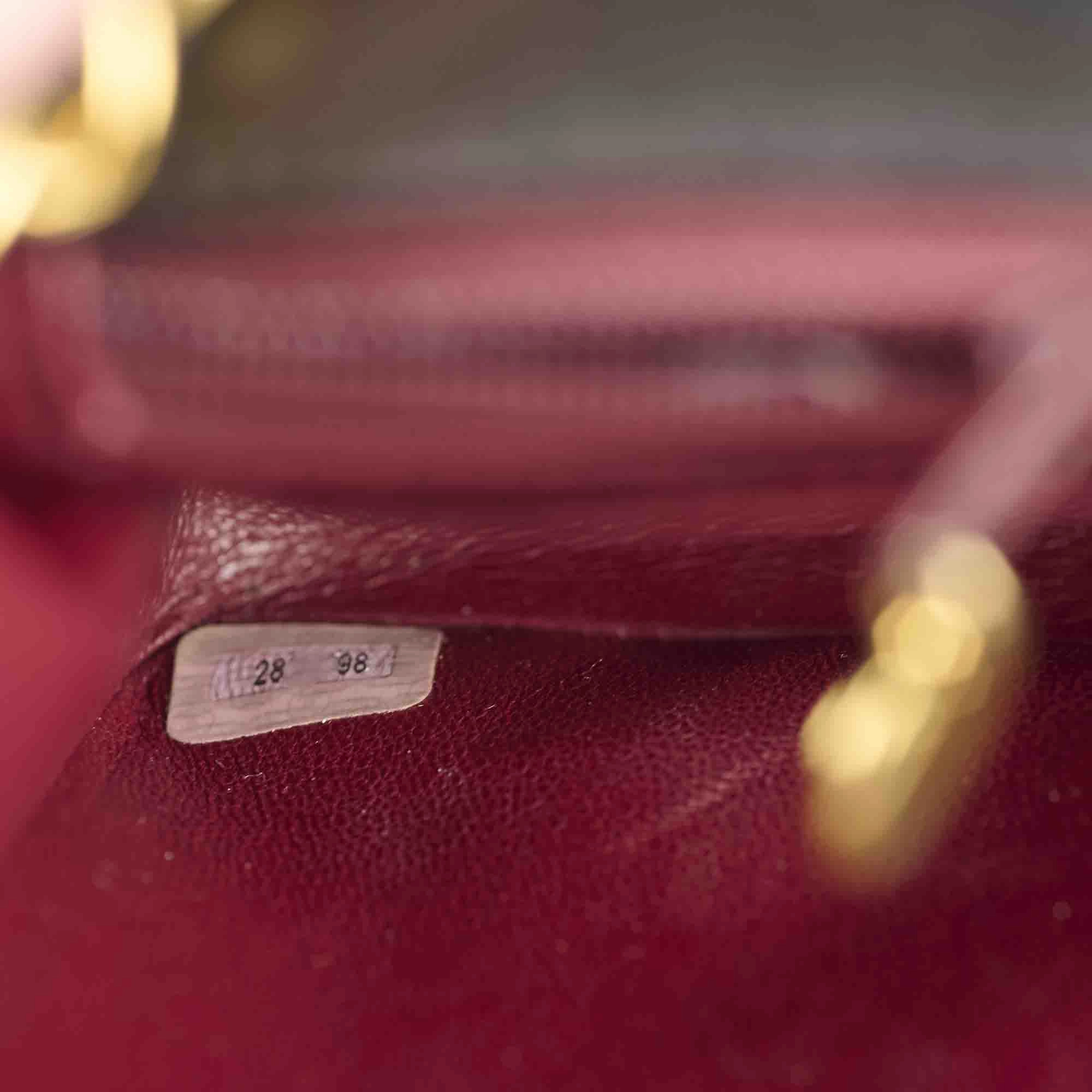 Chanel Lambskin Vintage Diana Bag Black