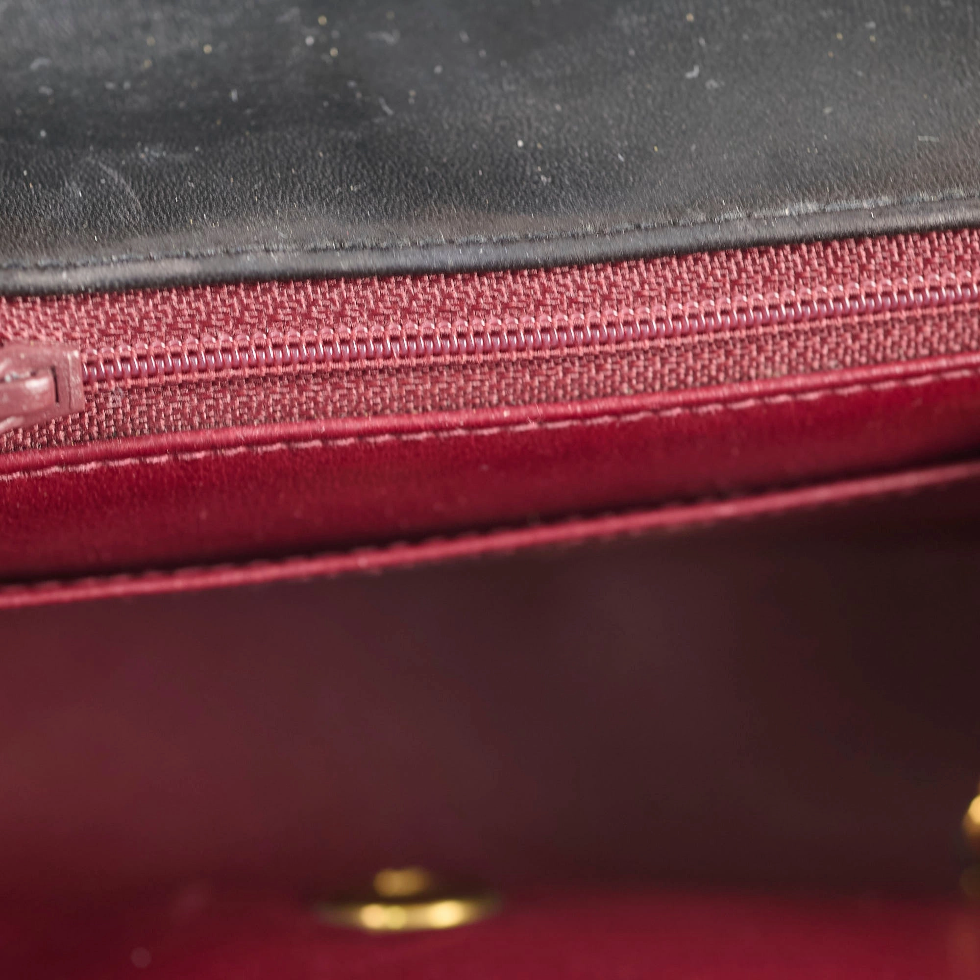 Chanel Lambskin Vintage Diana Bag Black