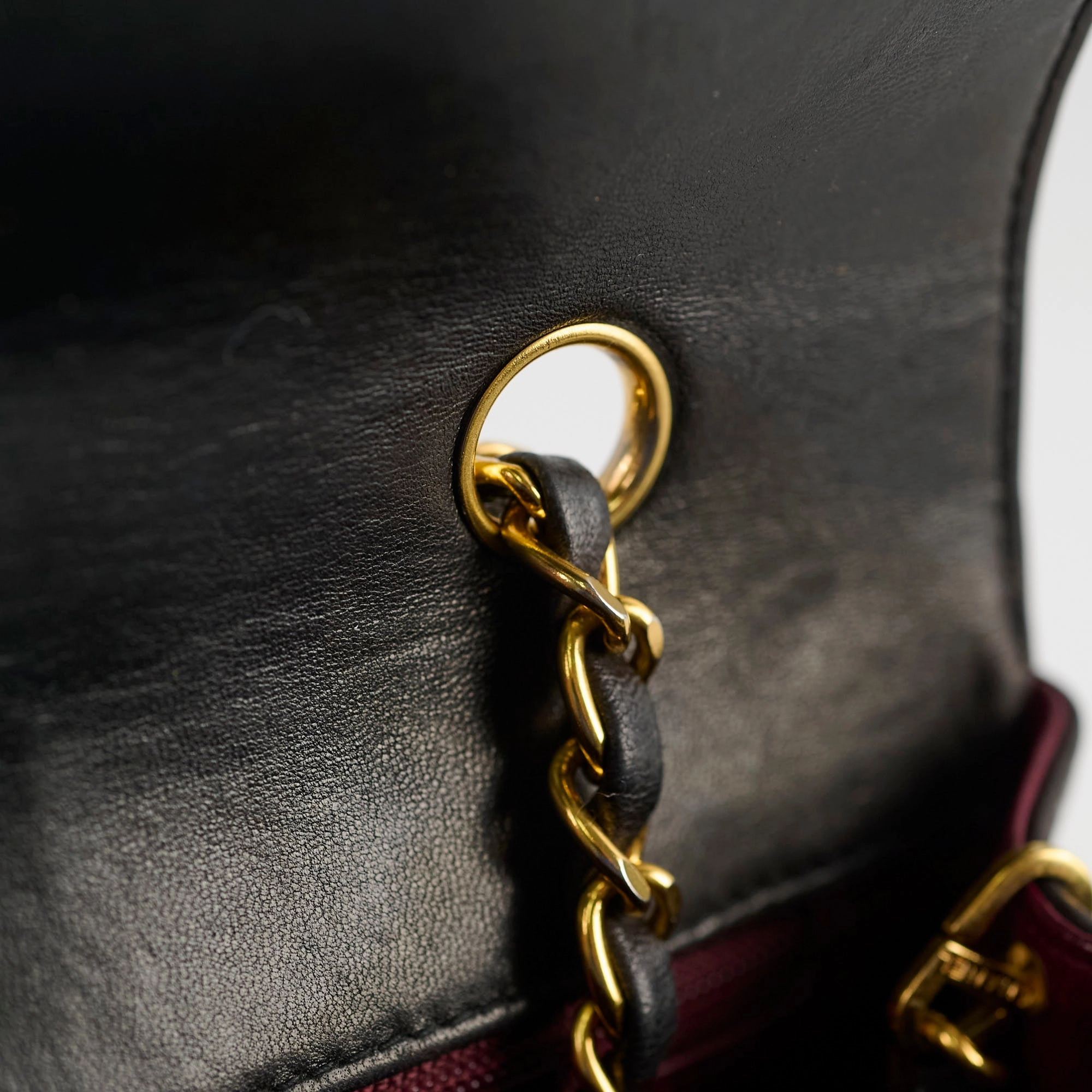 Chanel Lambskin Vintage Diana Bag Black