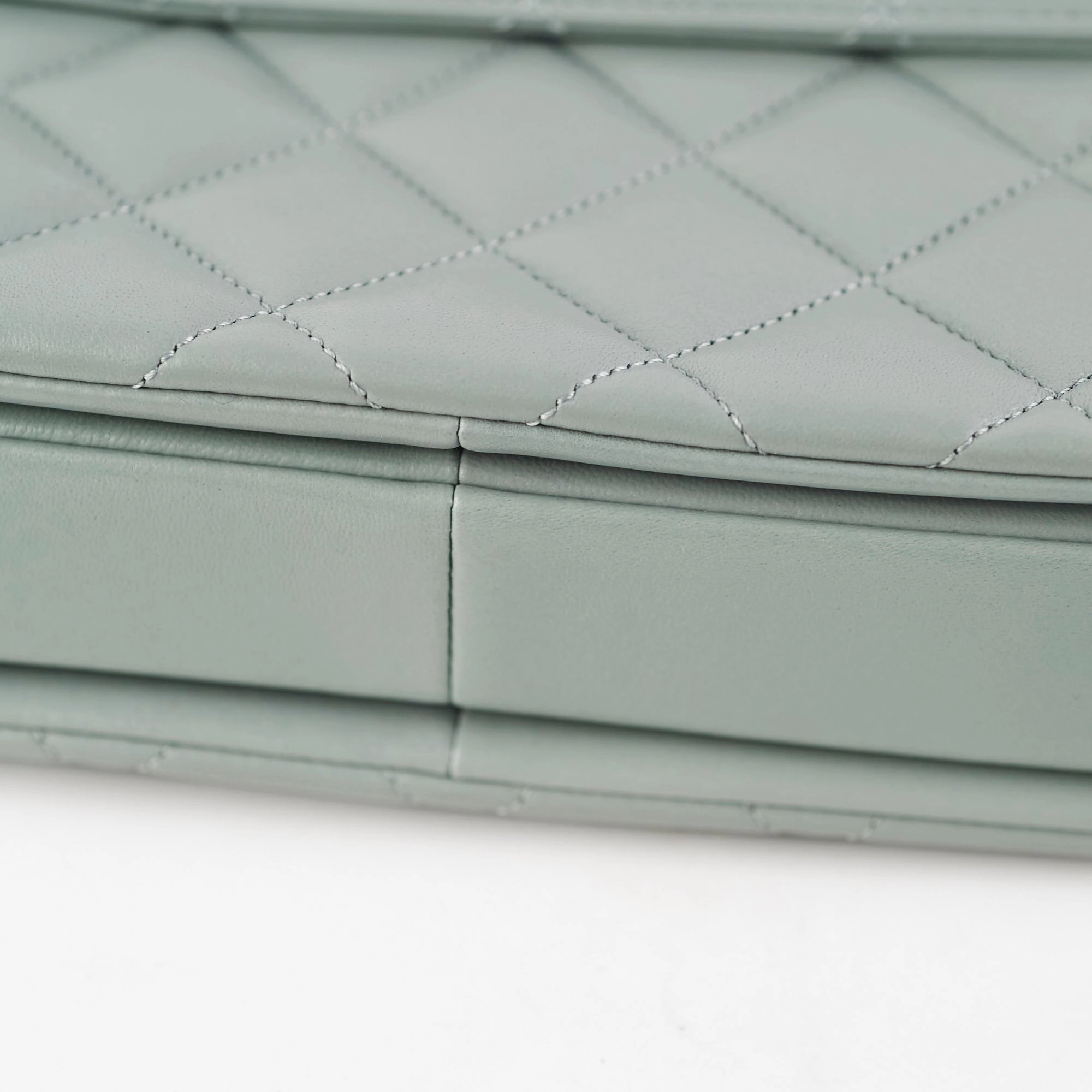 Chanel Large Trendy CC Top Handle Blue/Green