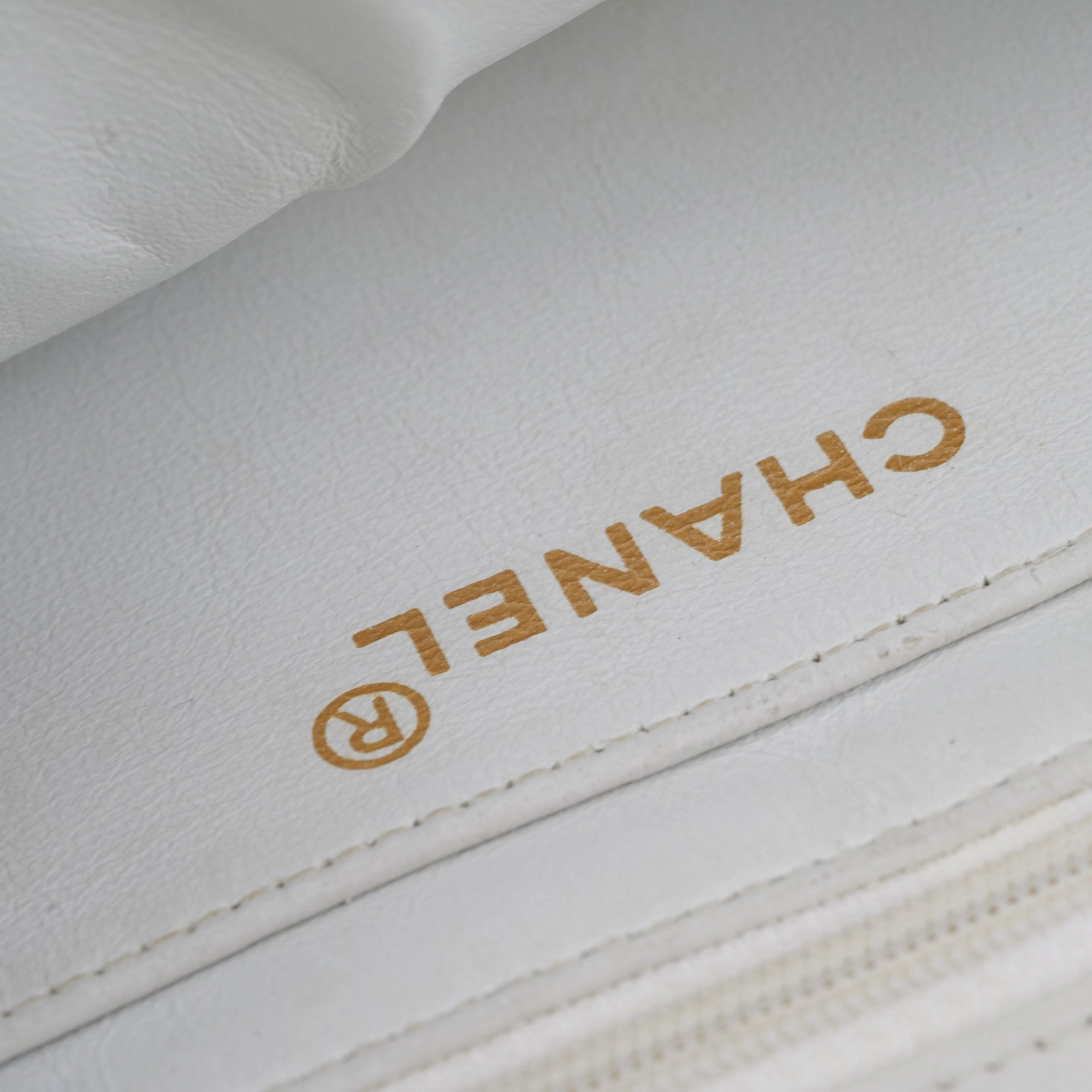 Chanel Matelasse Shoulder Bag White