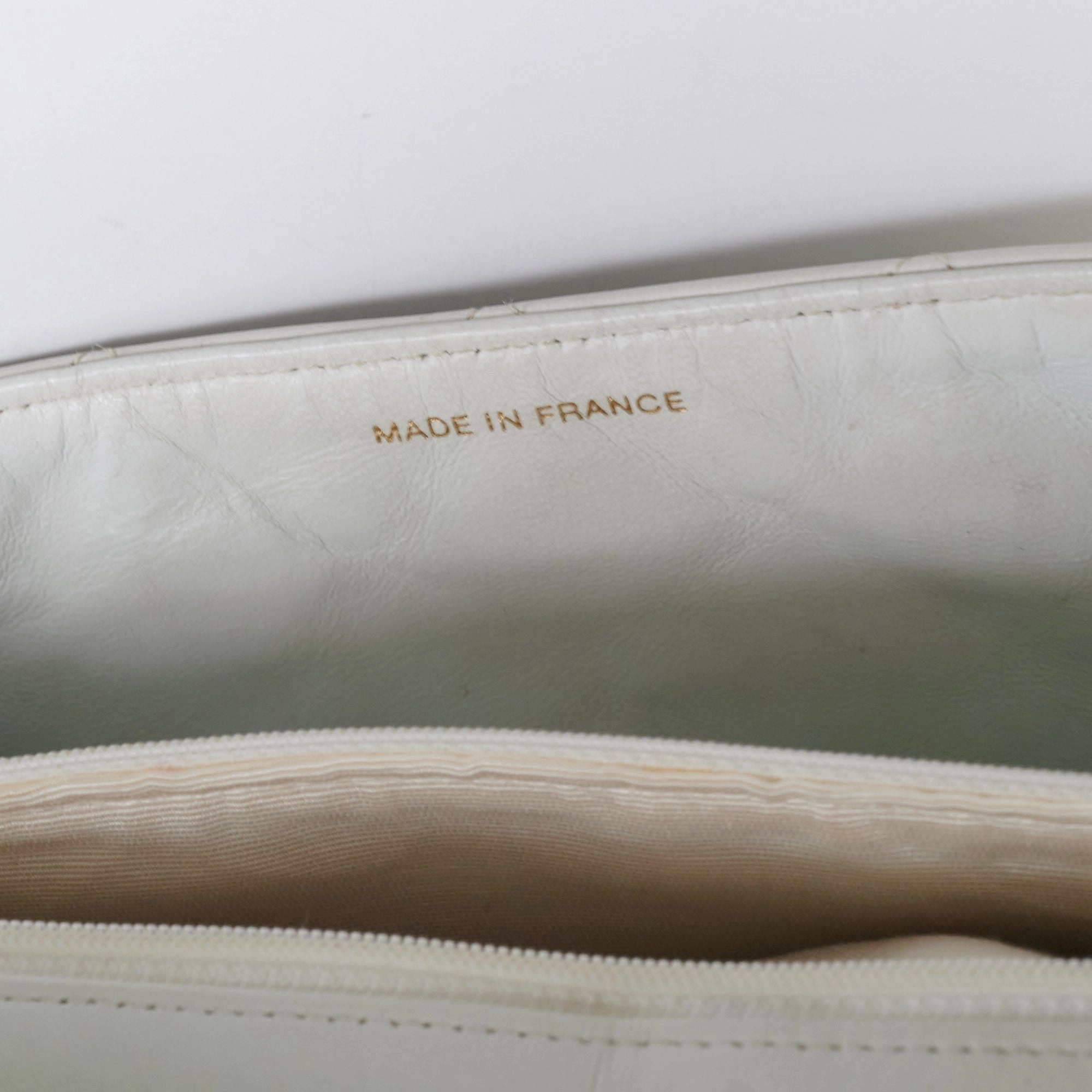Chanel Matelasse Shoulder Bag White