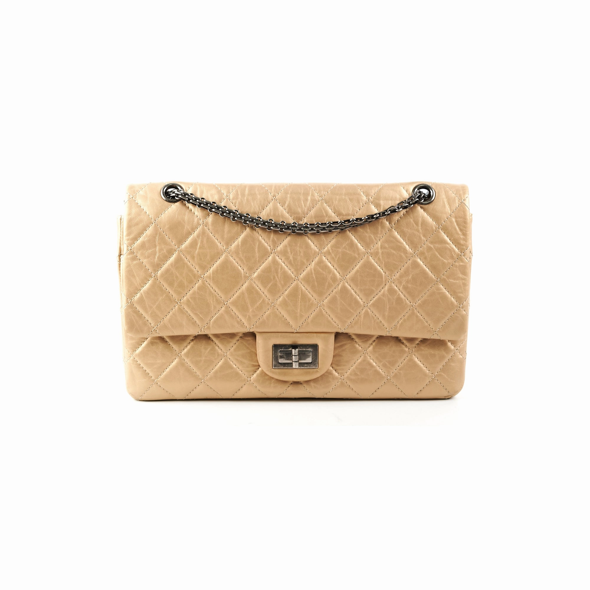 Chanel Maxi Reissue 2.55 Gold