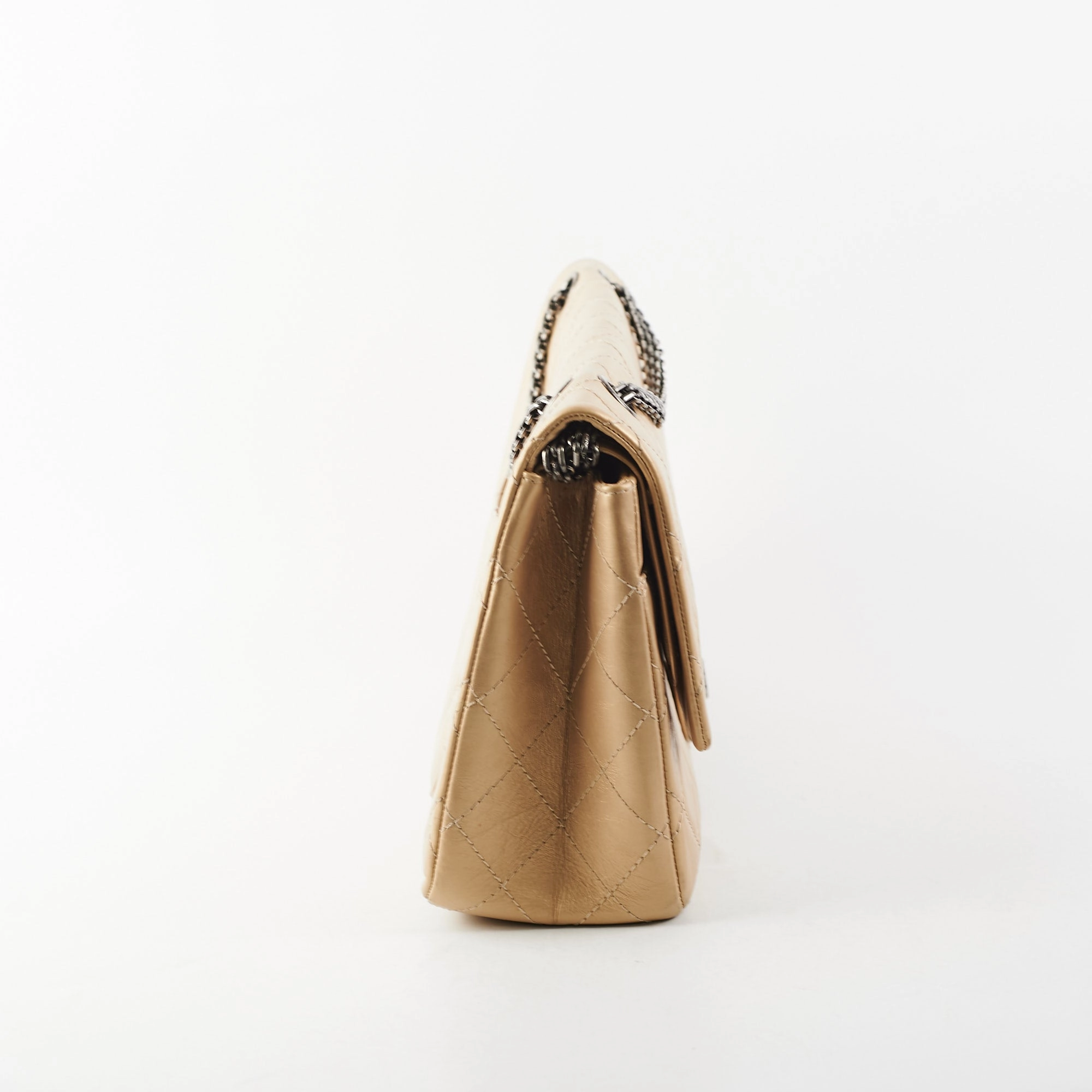 Chanel Maxi Reissue 2.55 Gold