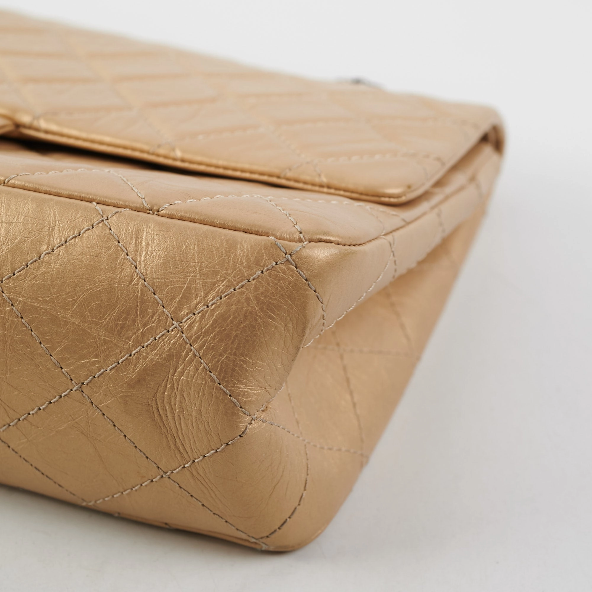 Chanel Maxi Reissue 2.55 Gold